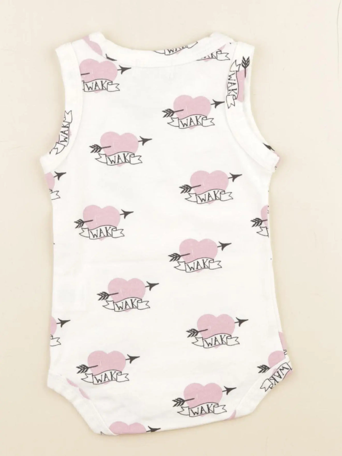 Body blanc, rose