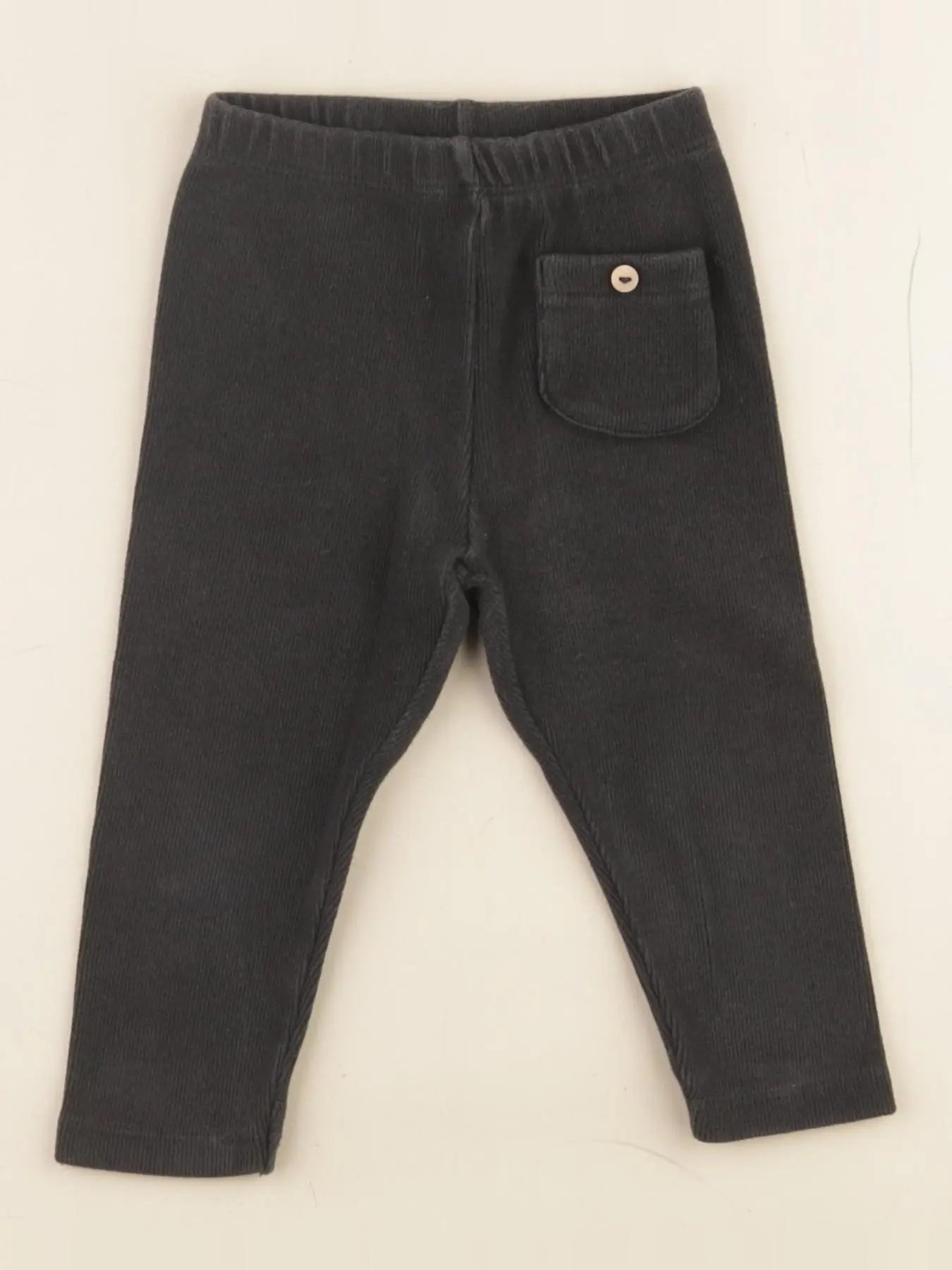 Zara - legging gris - 9/12 mois