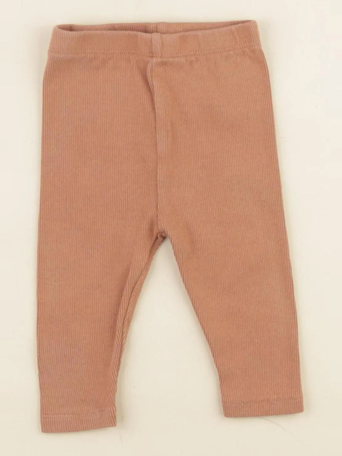 Vertbaudet - legging marron - 6 mois