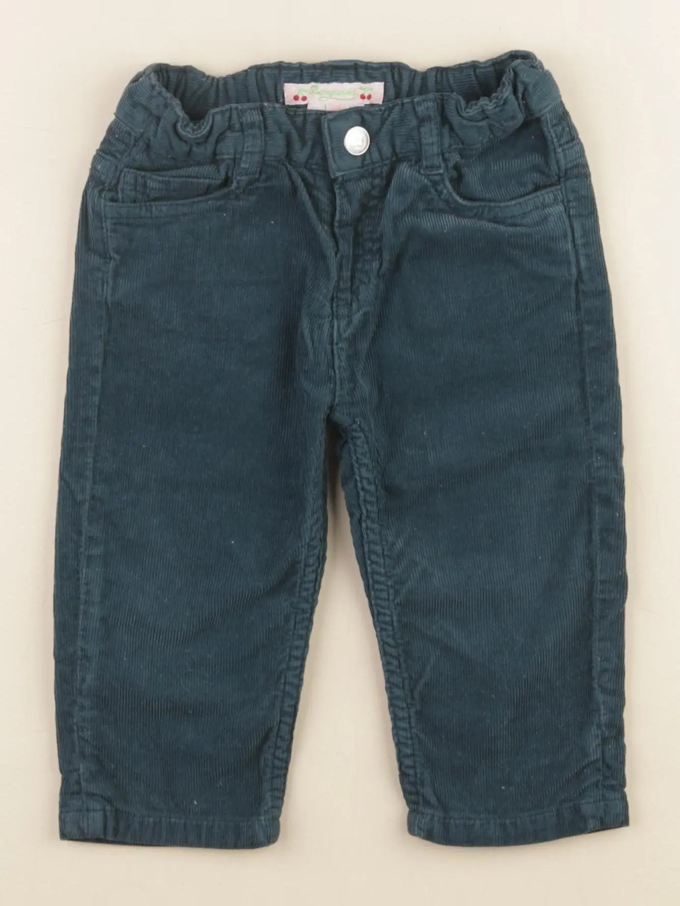 Bonpoint - pantalon vert - 12 mois