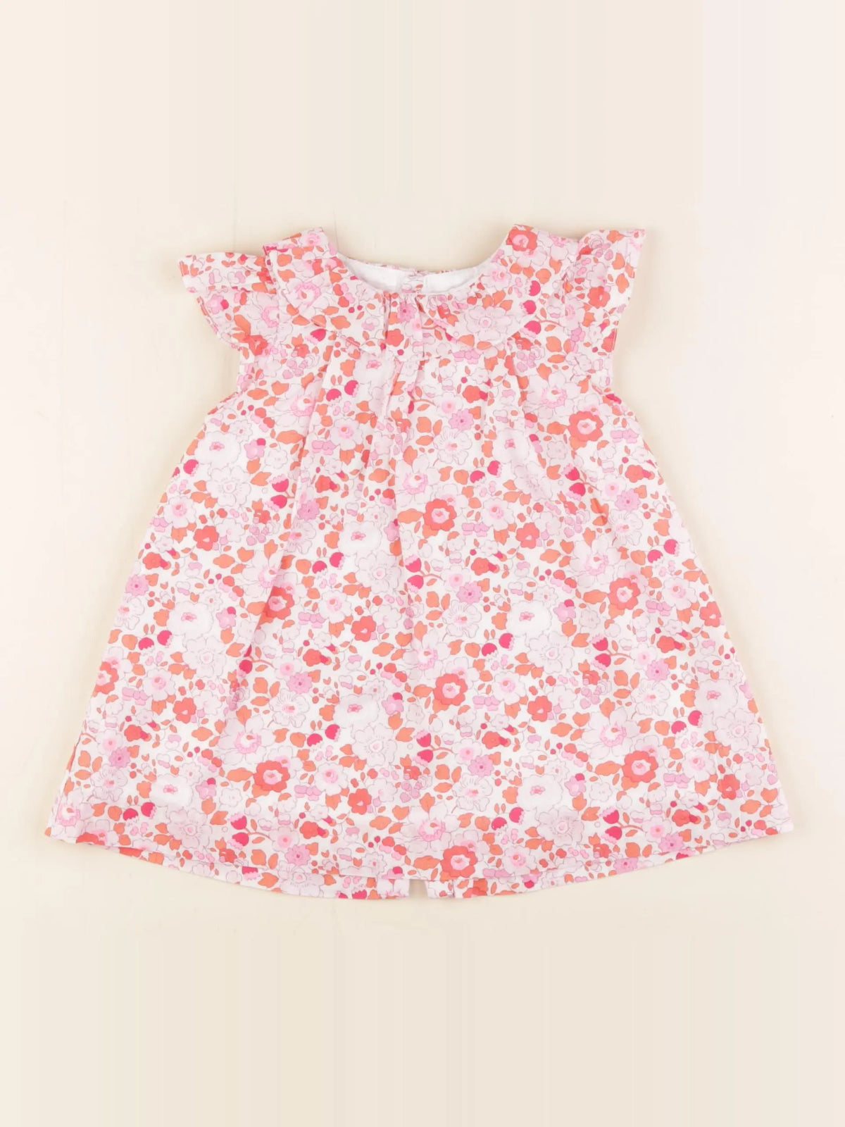 Jacadi - robe liberty multicolore - 12 mois