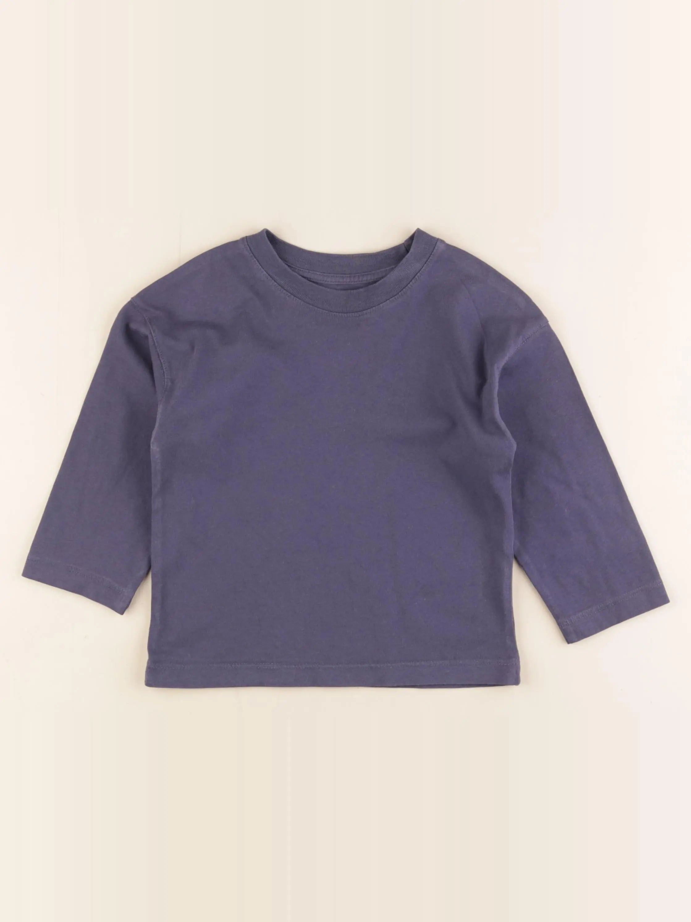 H&M - tee-shirt bleu - 18/24 mois