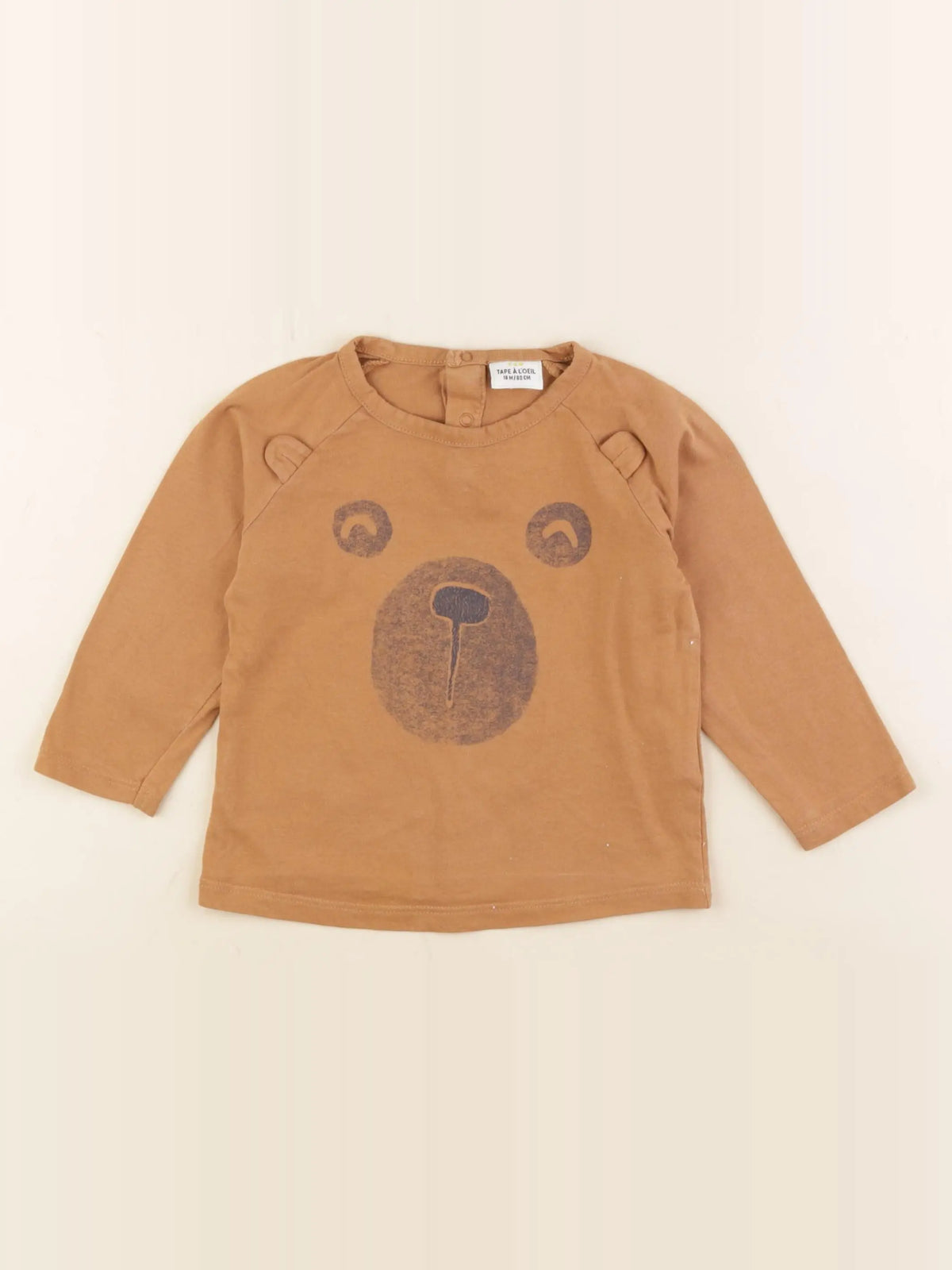 Tape à l'oeil - tee-shirt marron - 18 mois
