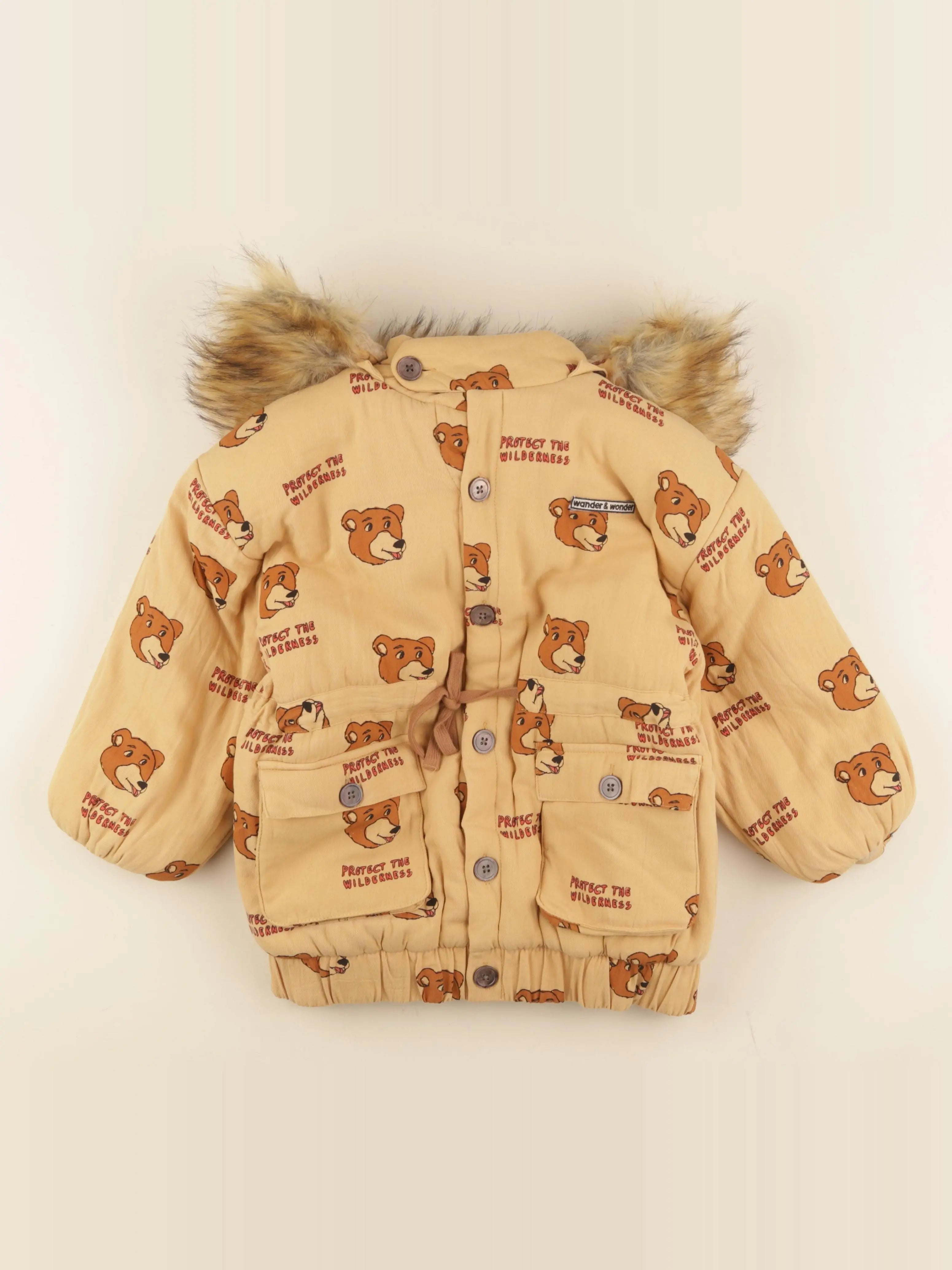 Manteau marron