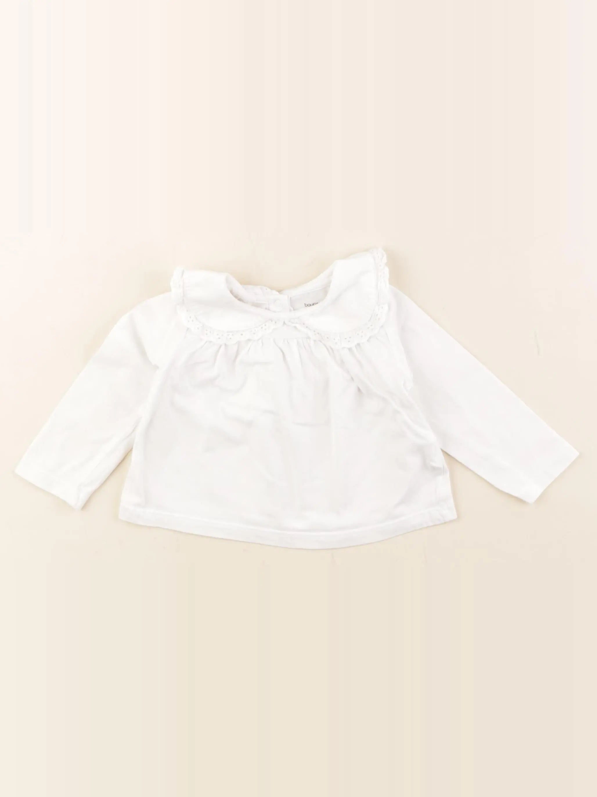 Boutchou - tee-shirt blanc - 6 mois