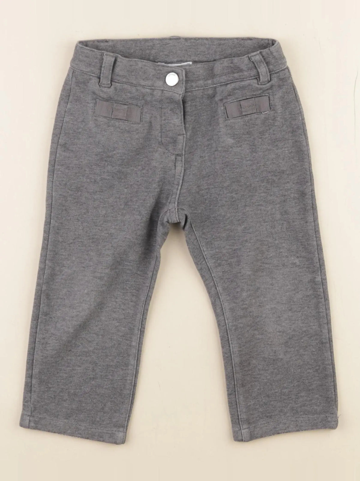 Jacadi - pantalon gris - 18 mois