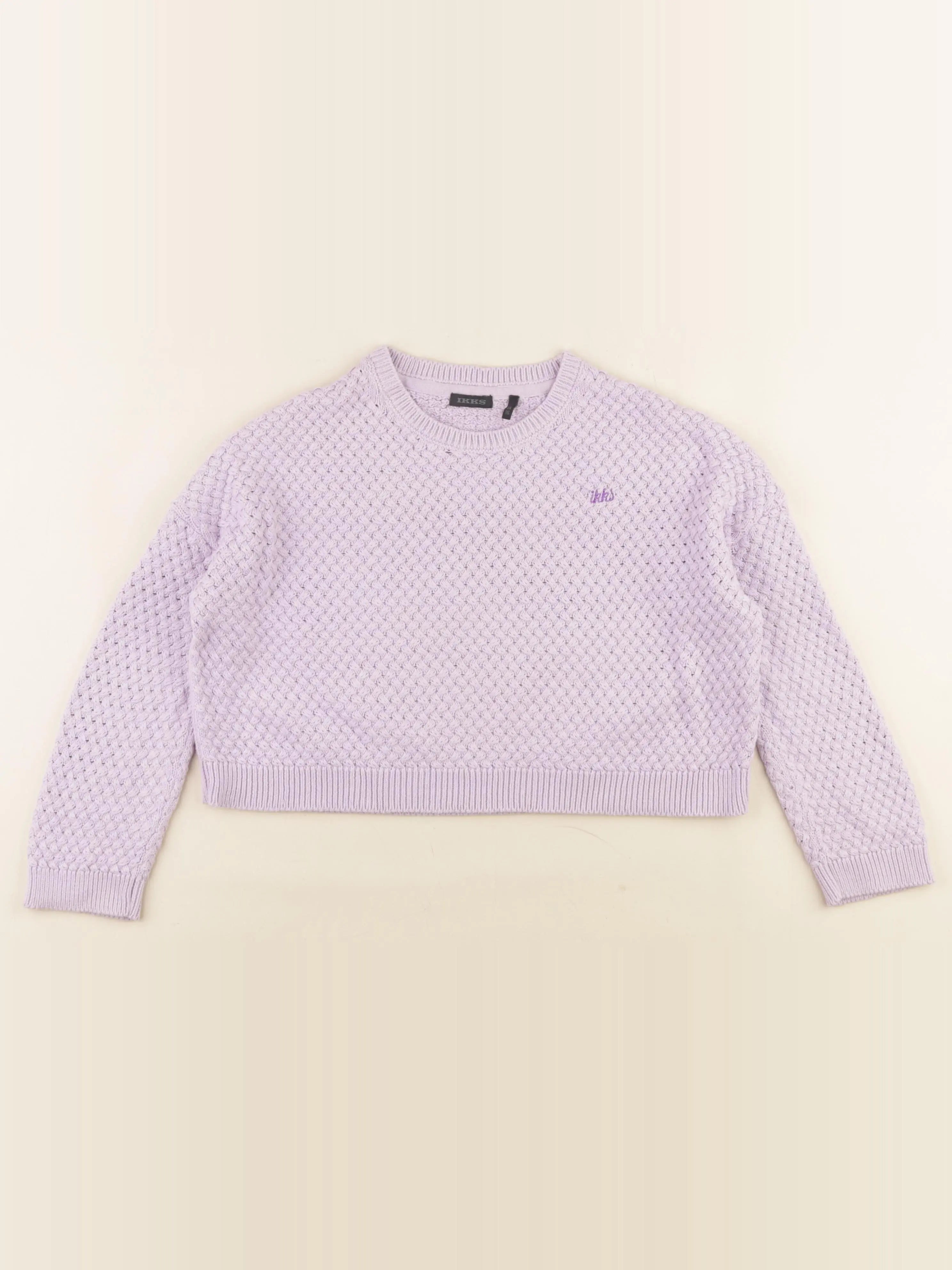 IKKS - pull violet - 6 ans