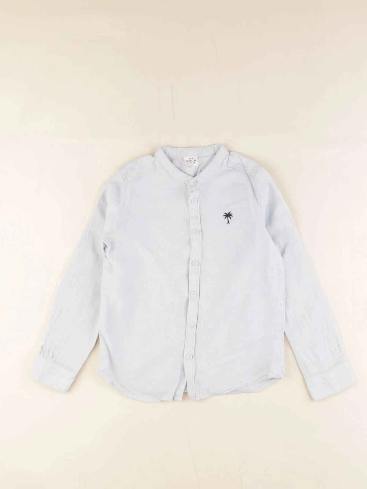 Tape à l'oeil - chemise bleu - 6 ans