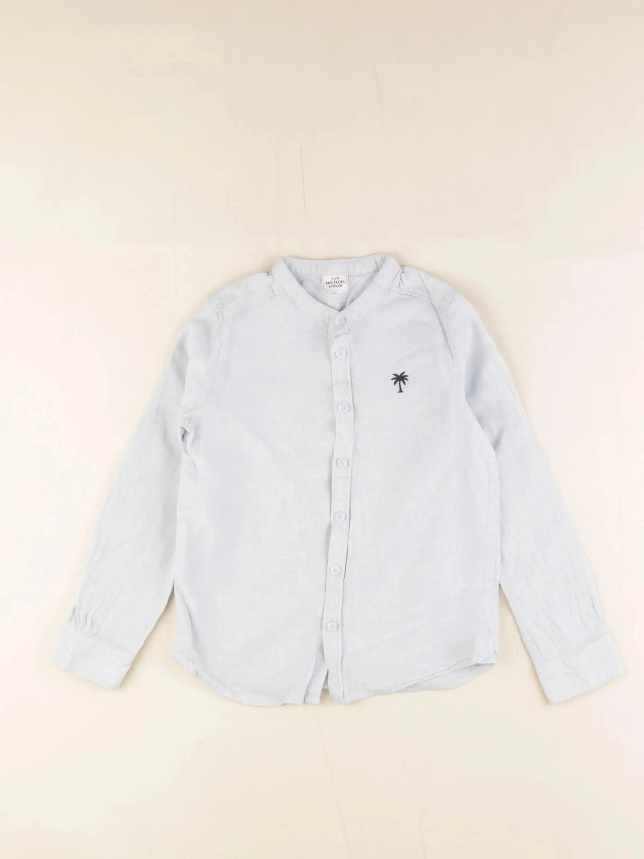 Tape à l'oeil - chemise bleu - 6 ans