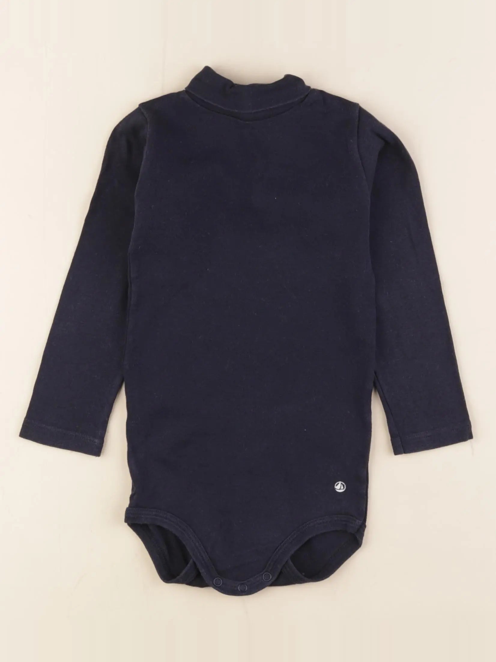 Petit Bateau - body à col bleu - 24 mois