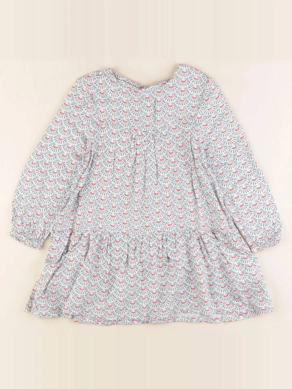 Vertbaudet - robe multicolore - 4 ans