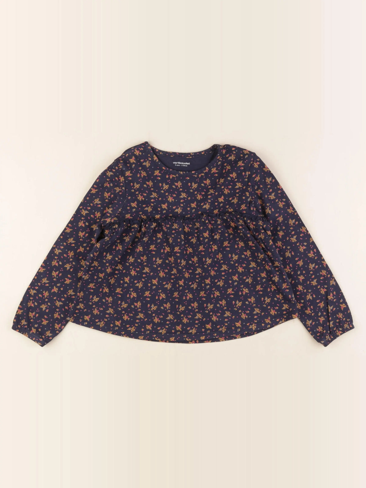 Vertbaudet - tee-shirt multicolore - 5 ans