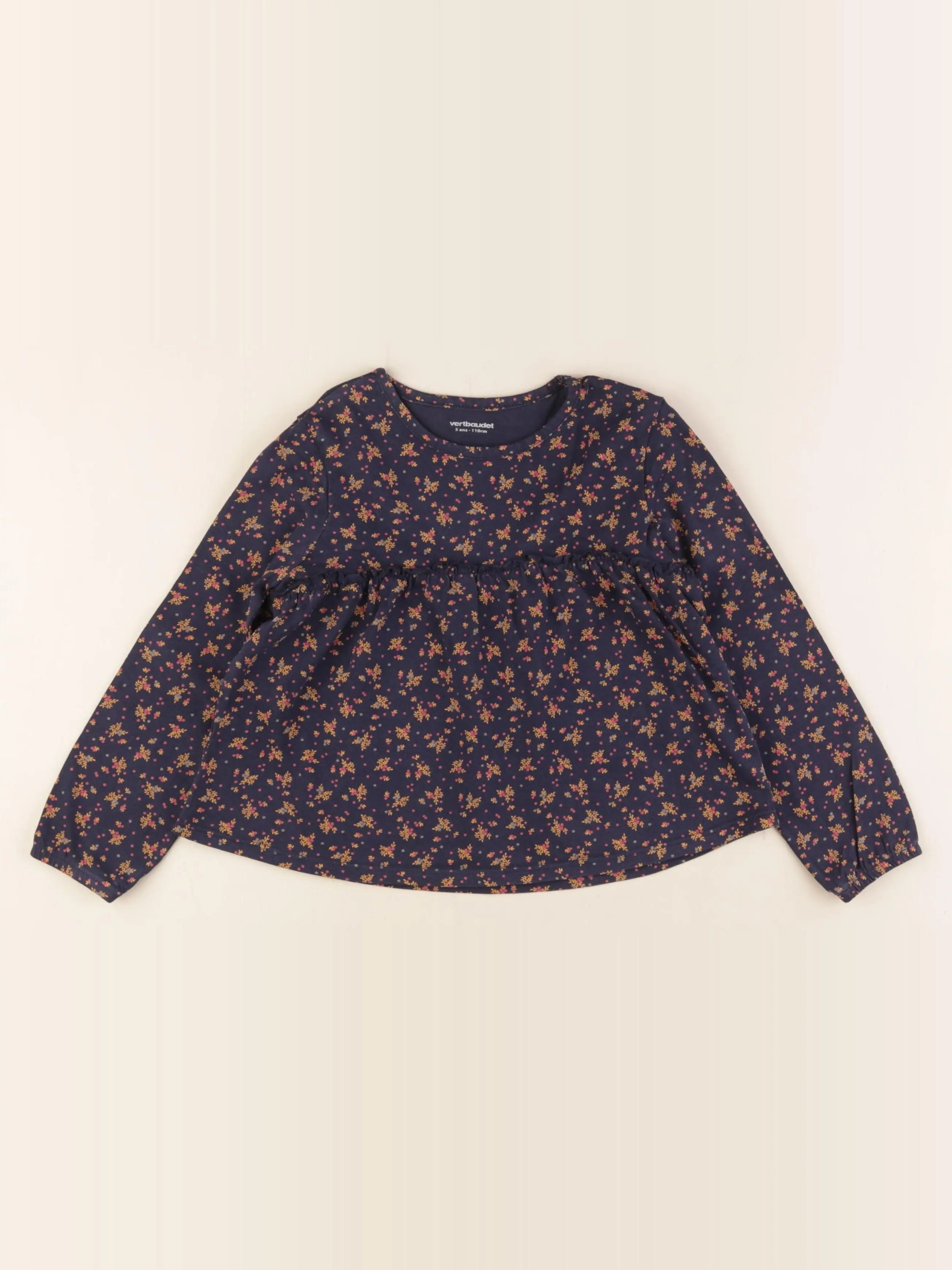 Vertbaudet - tee-shirt multicolore - 5 ans
