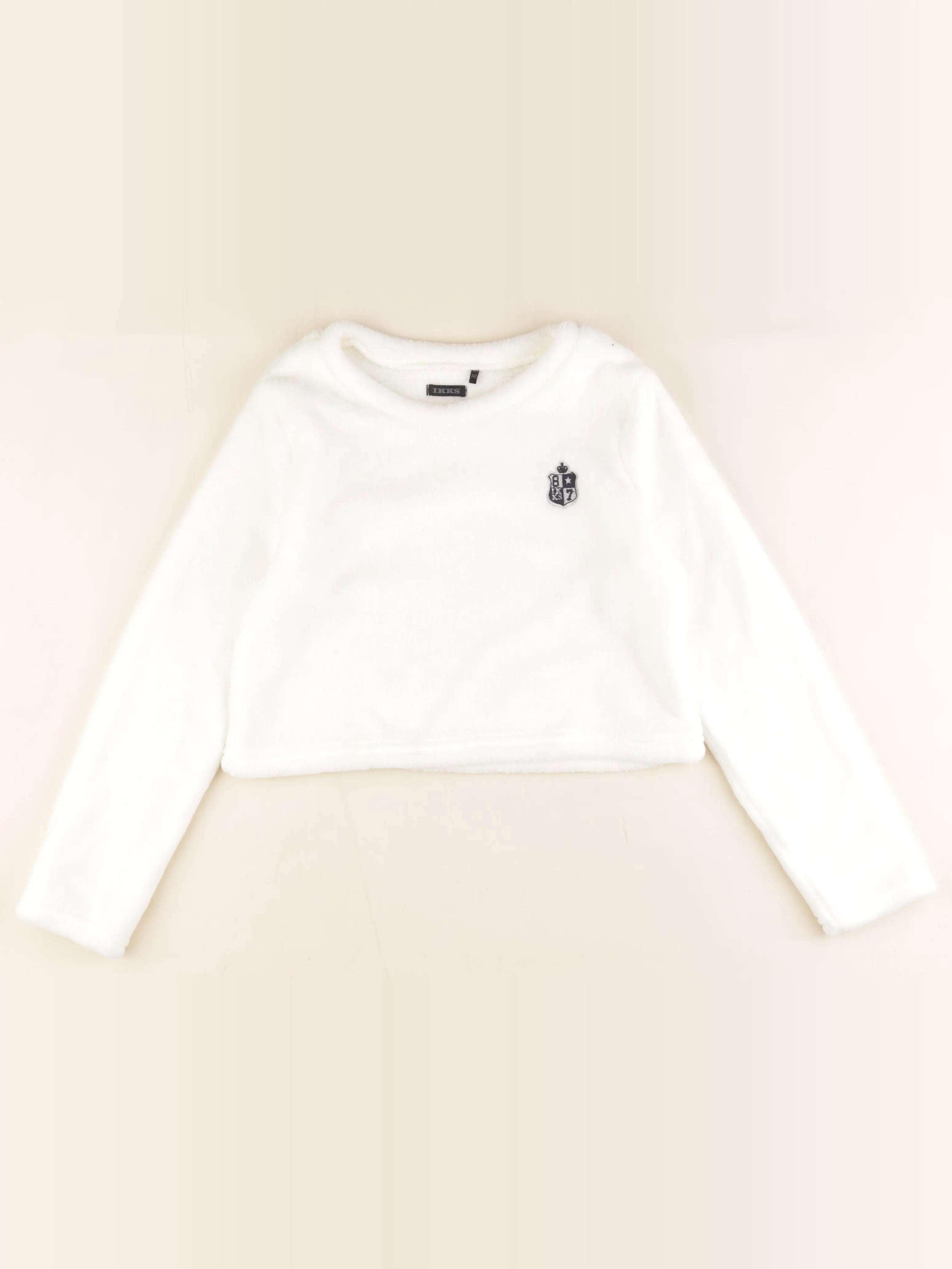 IKKS - sweat beige - 10 ans
