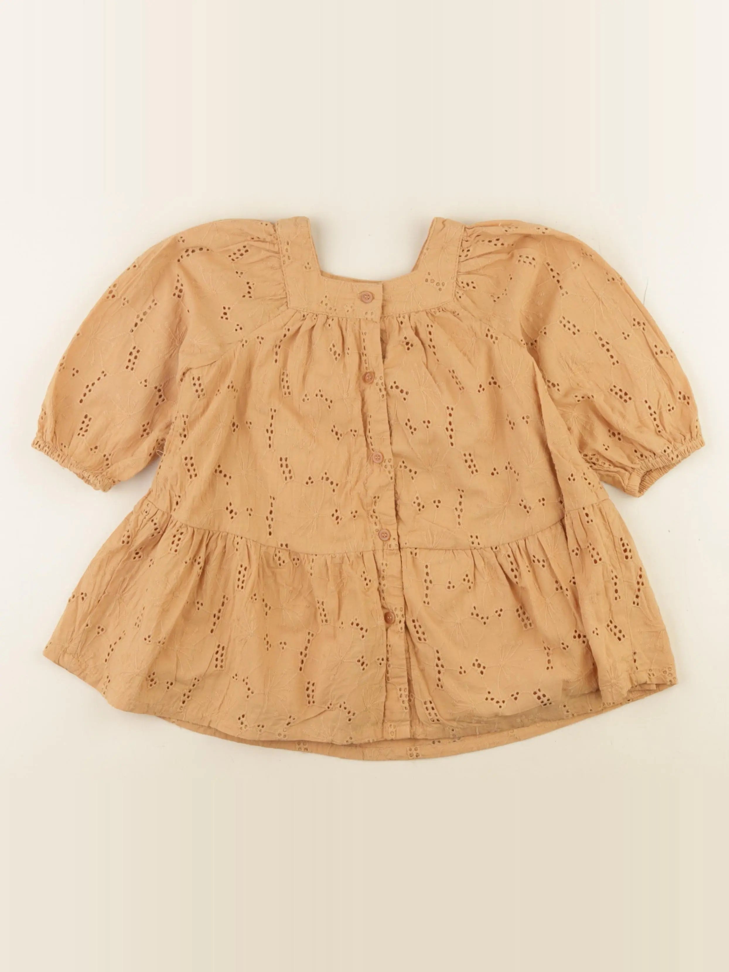 Zara - robe marron - 12/18 mois