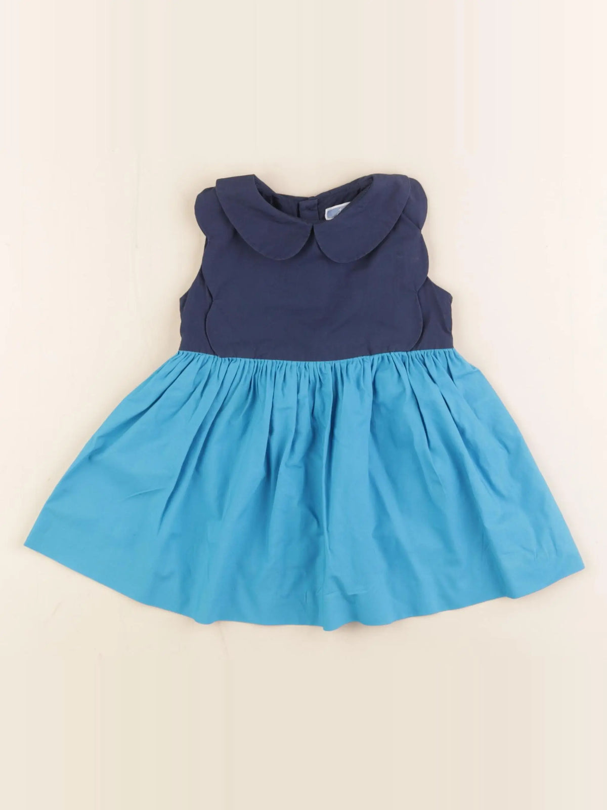 Jacadi - robe bleu - 12 mois