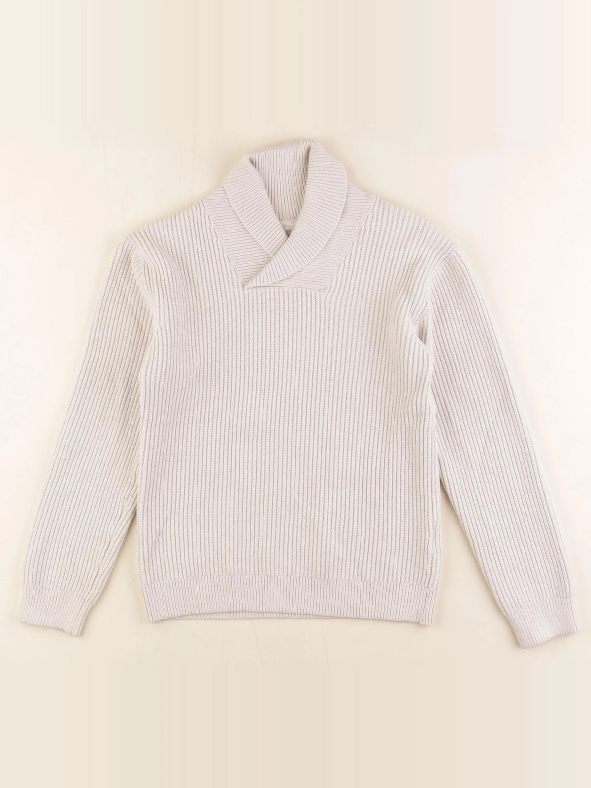 Vertbaudet - pull beige - 12 ans
