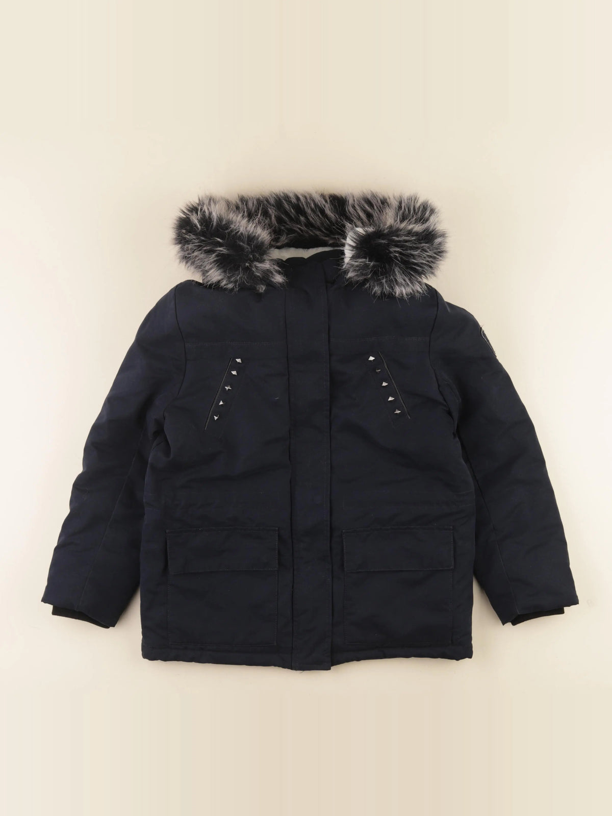 IKKS - parka noir - 10 ans