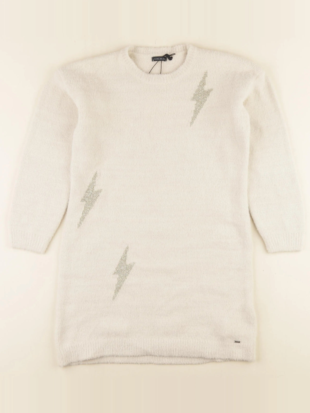 IKKS - robe beige - 8 ans