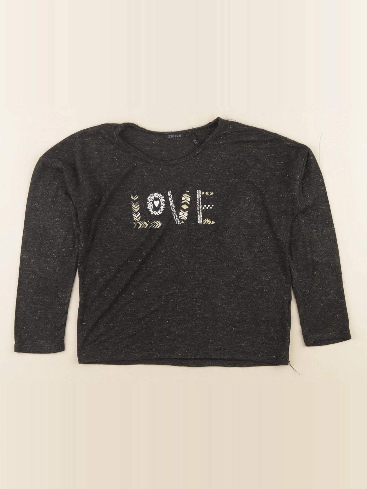 IKKS - tee-shirt noir - 8 ans