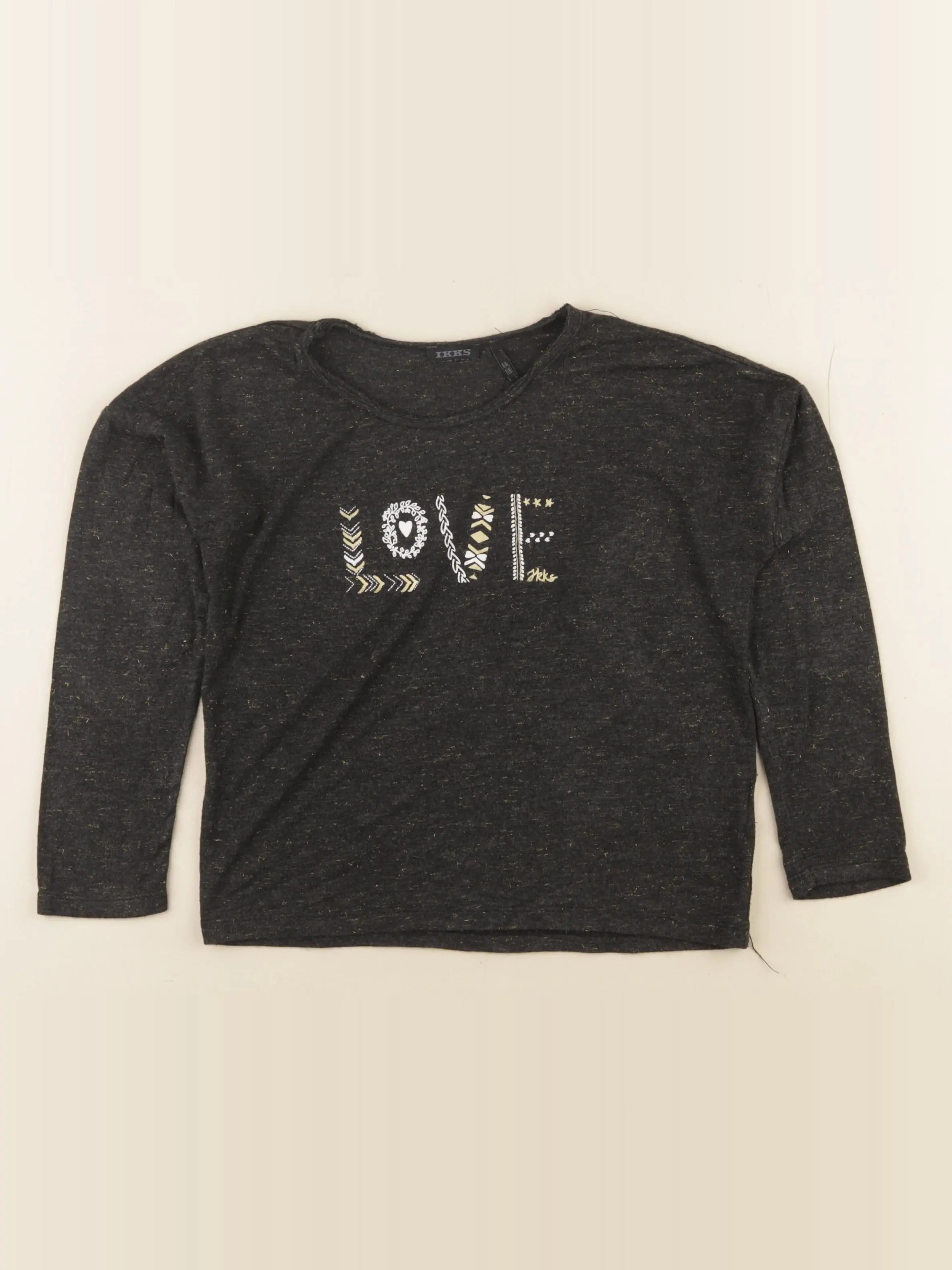 IKKS - tee-shirt noir - 8 ans