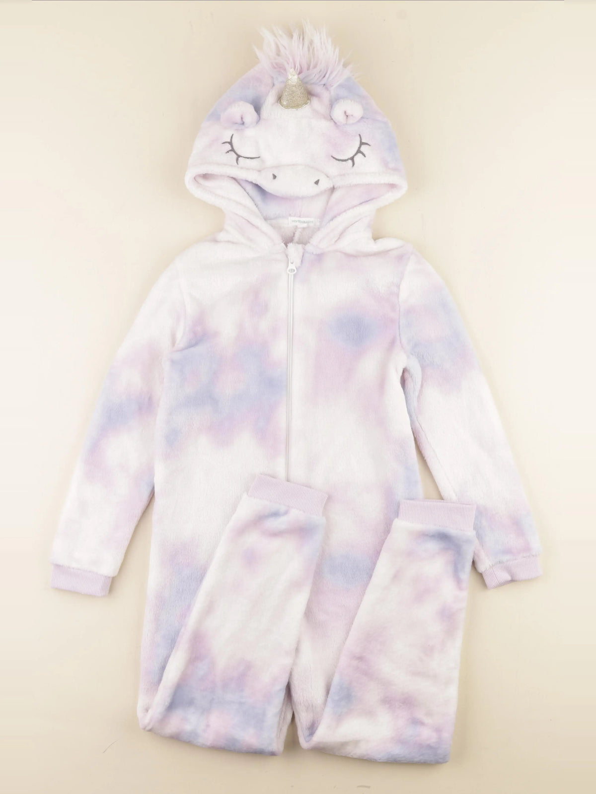 Vertbaudet - sur-pyjama multicolore - 8 ans