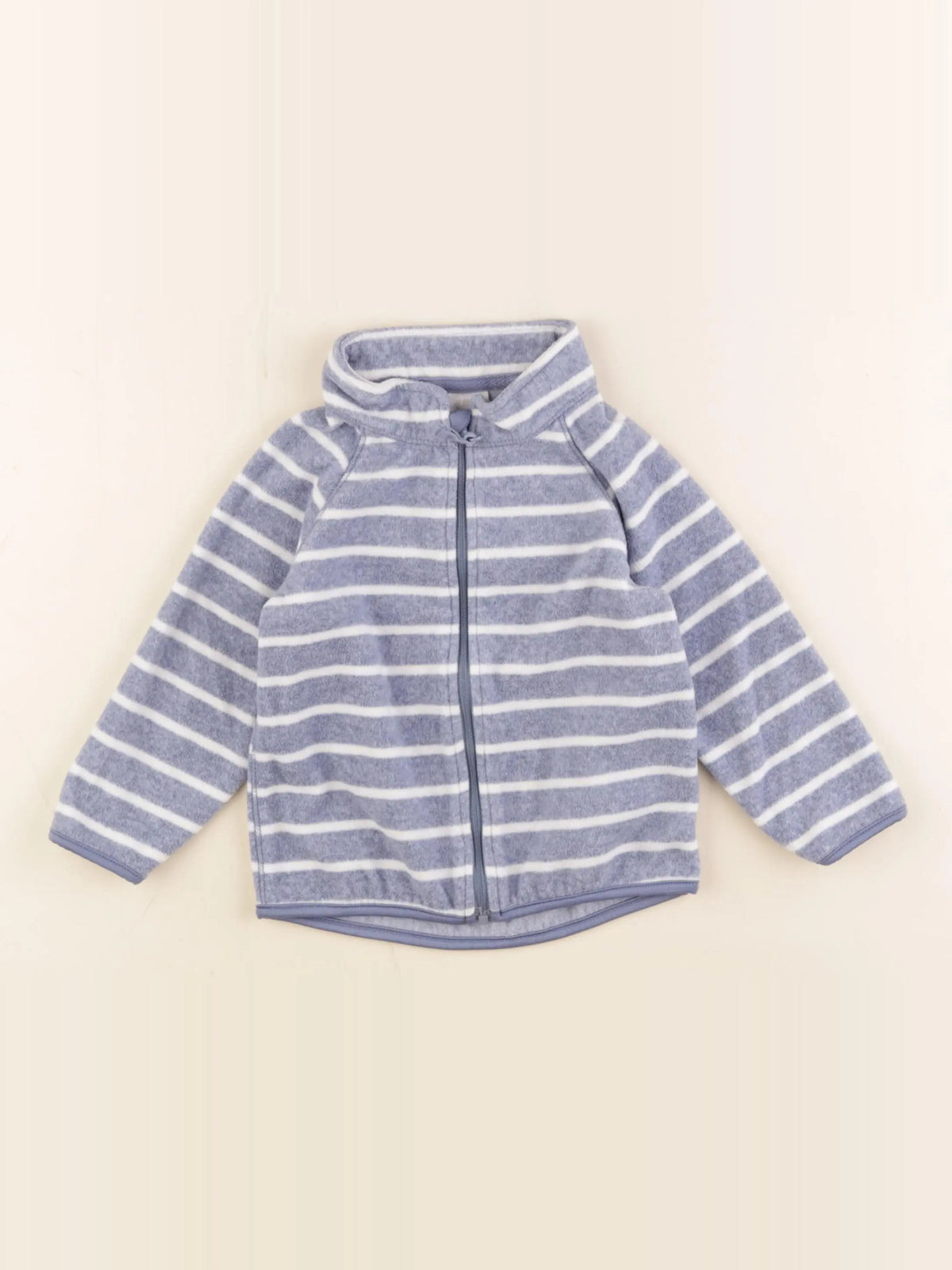 H&M - polaire bleu - 9/12 mois