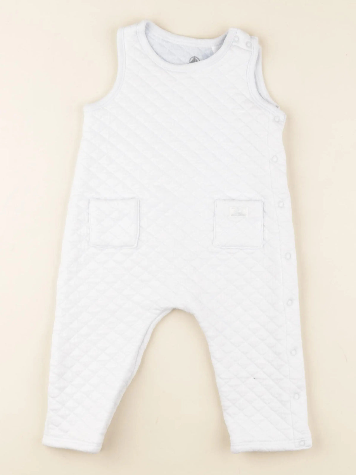 Petit Bateau - combinaison bleu - 12 mois