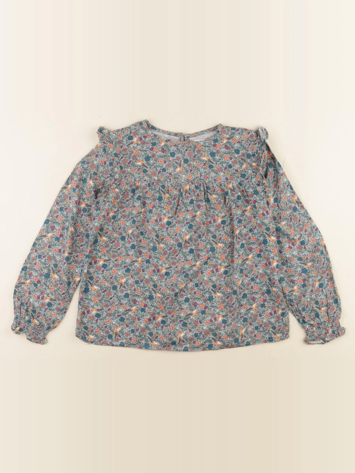 Vertbaudet - blouse multicolore - 8 ans
