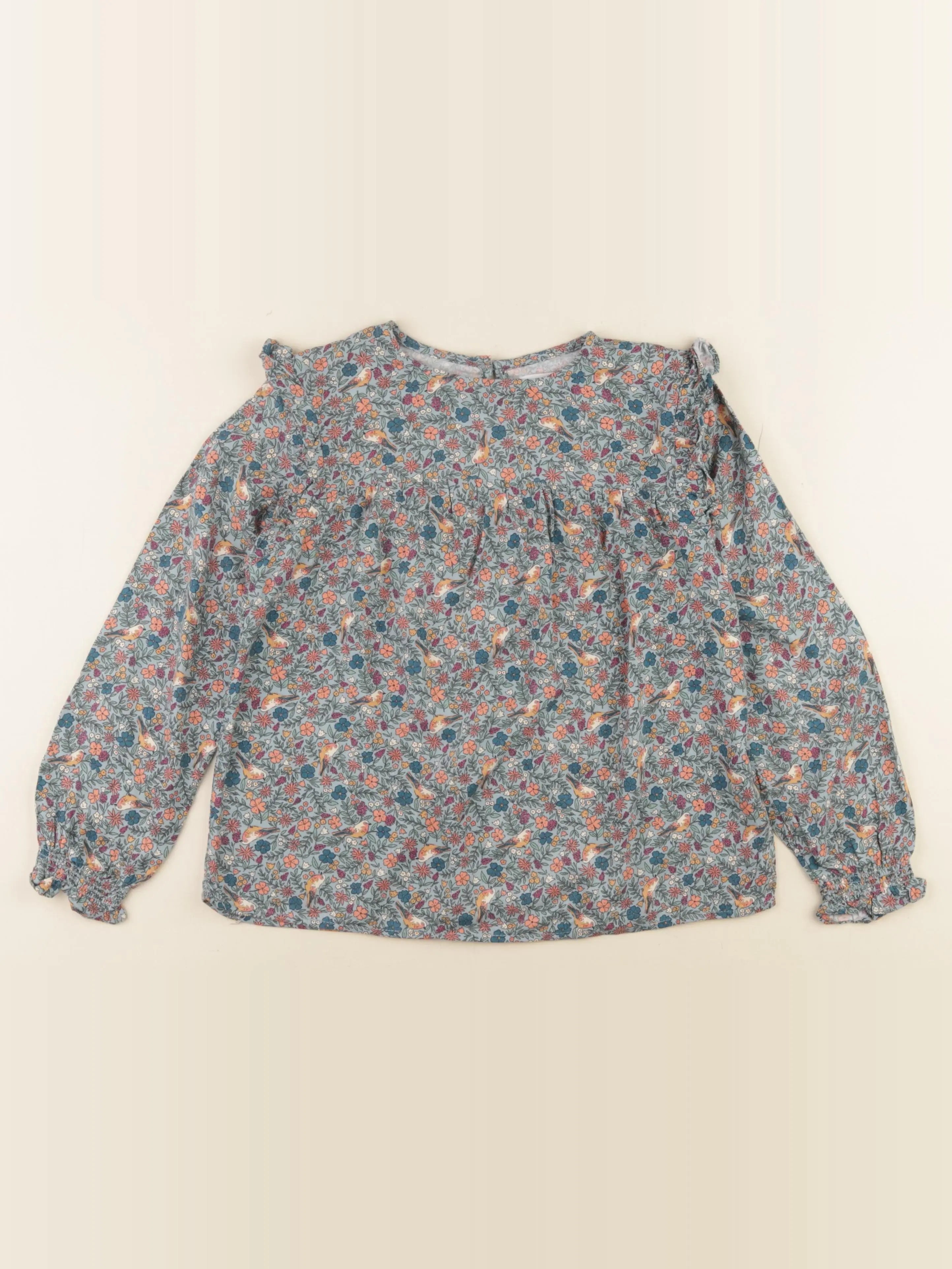 Vertbaudet - blouse multicolore - 8 ans