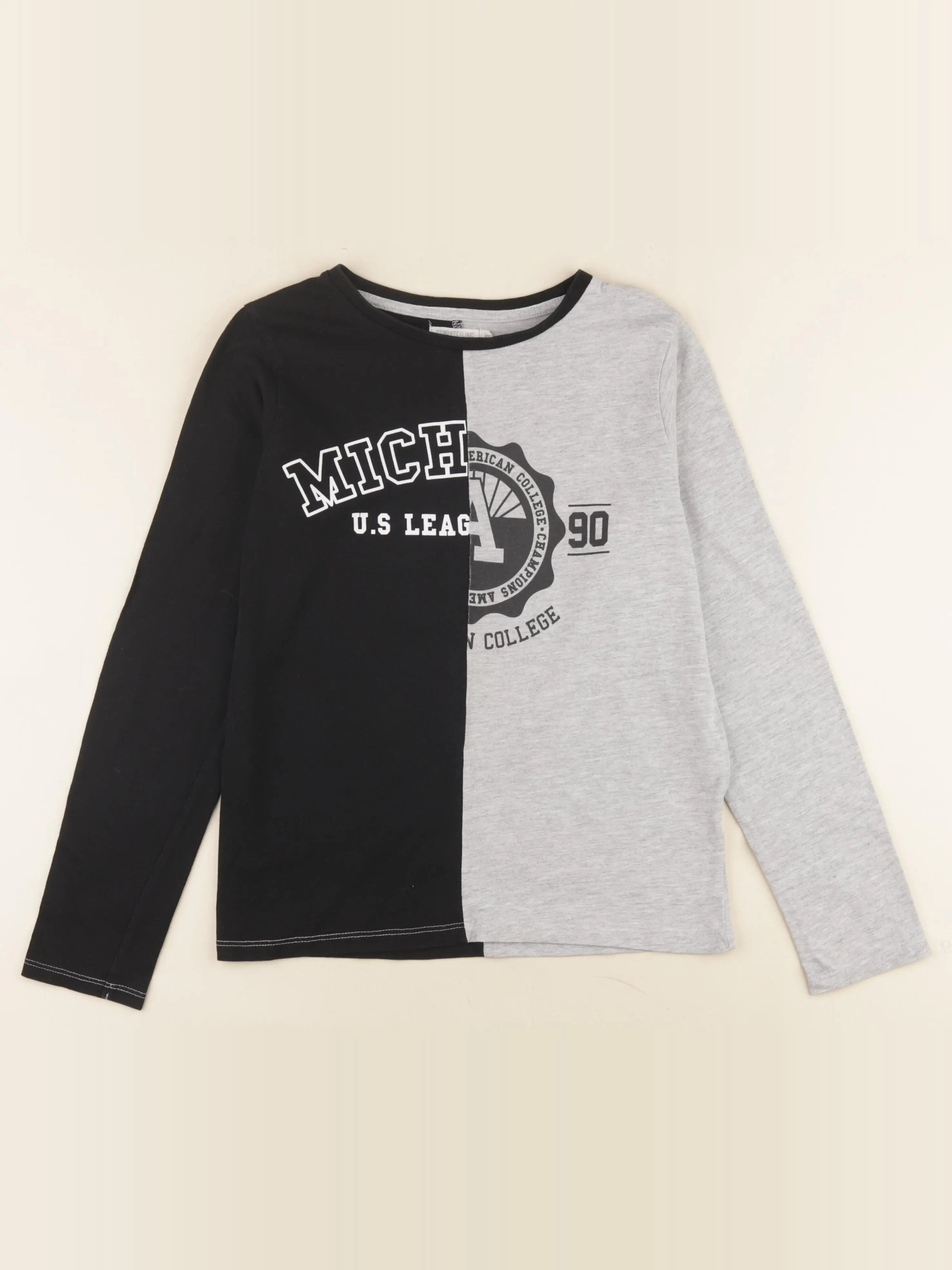 Storytelling - tee-shirt gris, noir - 12 ans