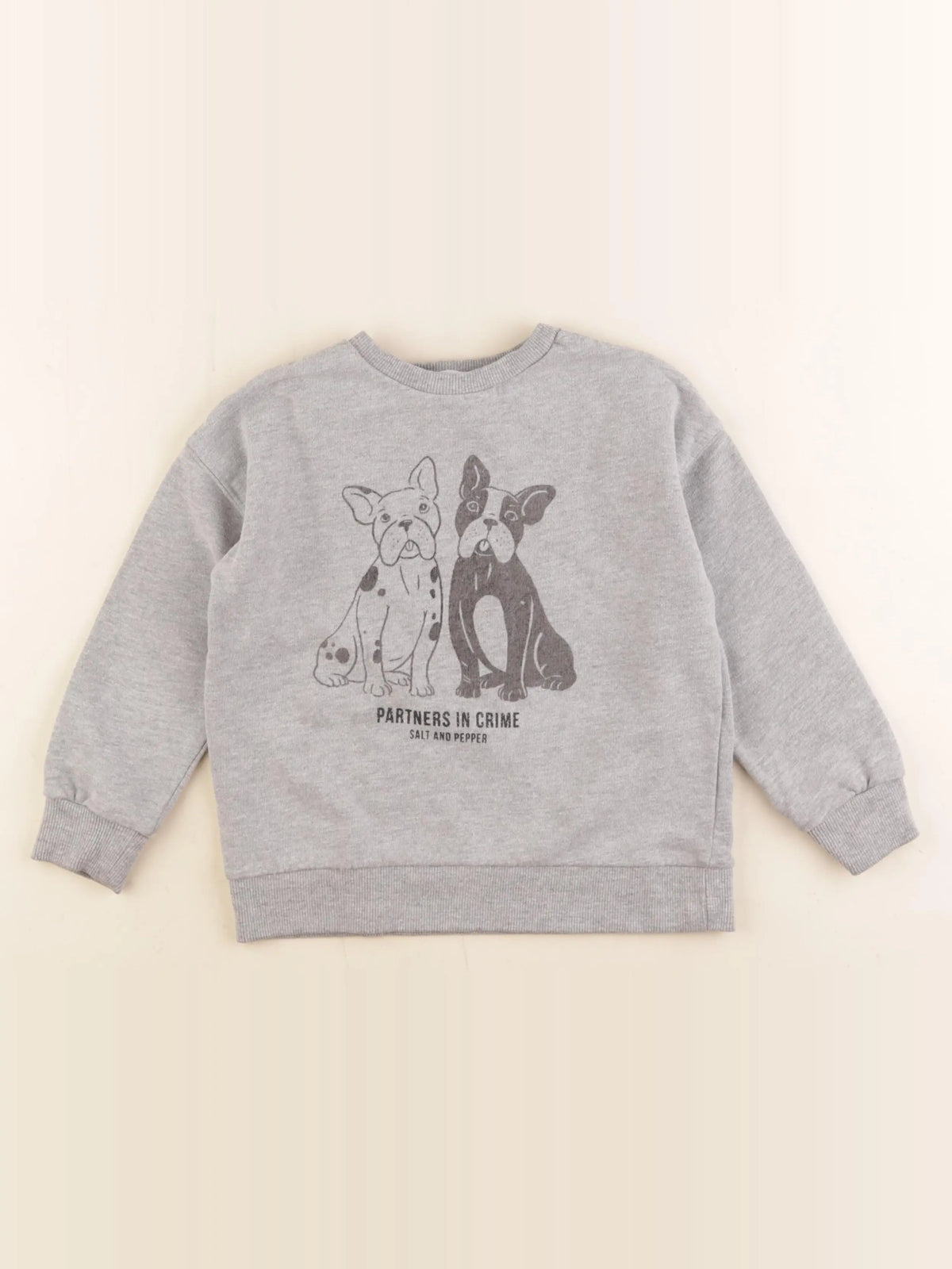 Mango - sweat gris - 6 ans