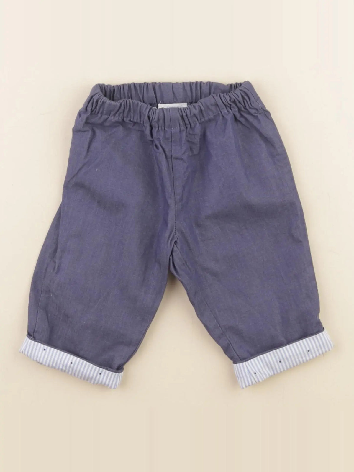 Jacadi - pantalon bleu - 6 mois