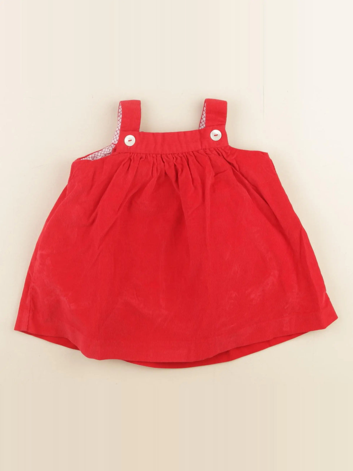 Jacadi - robe rouge - 6 mois