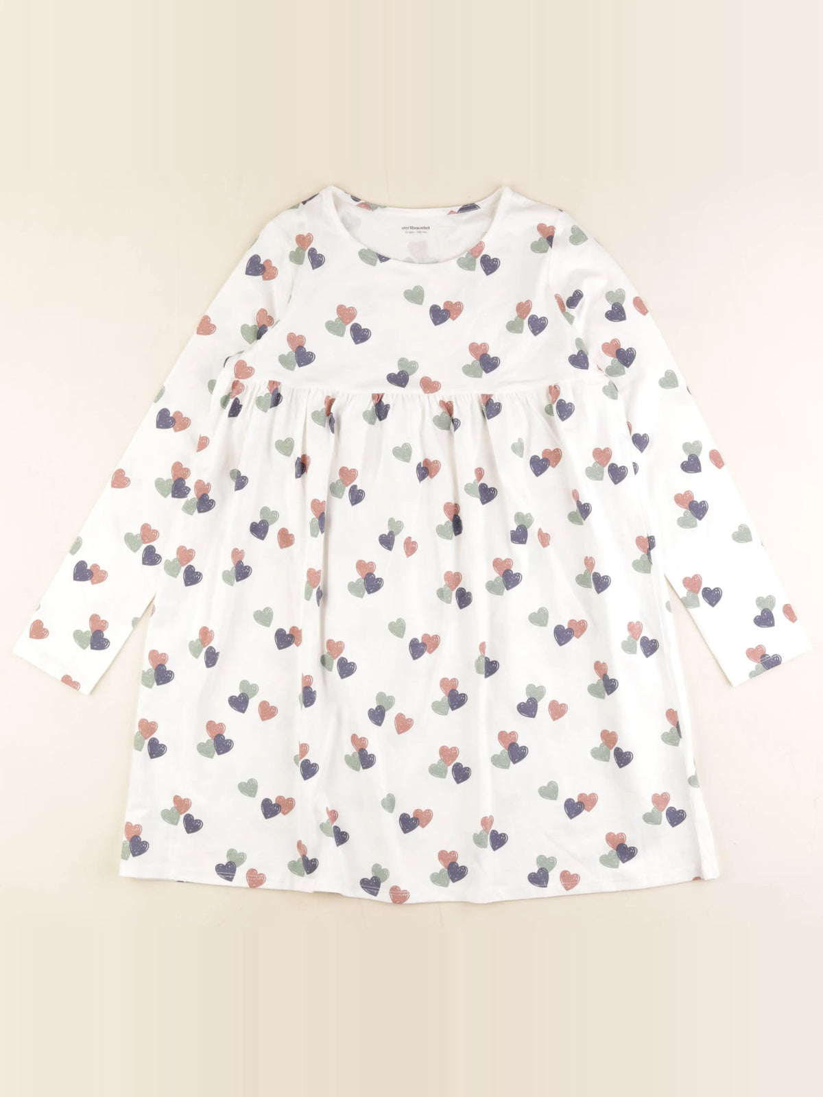 Vertbaudet - robe blanc - 10 ans