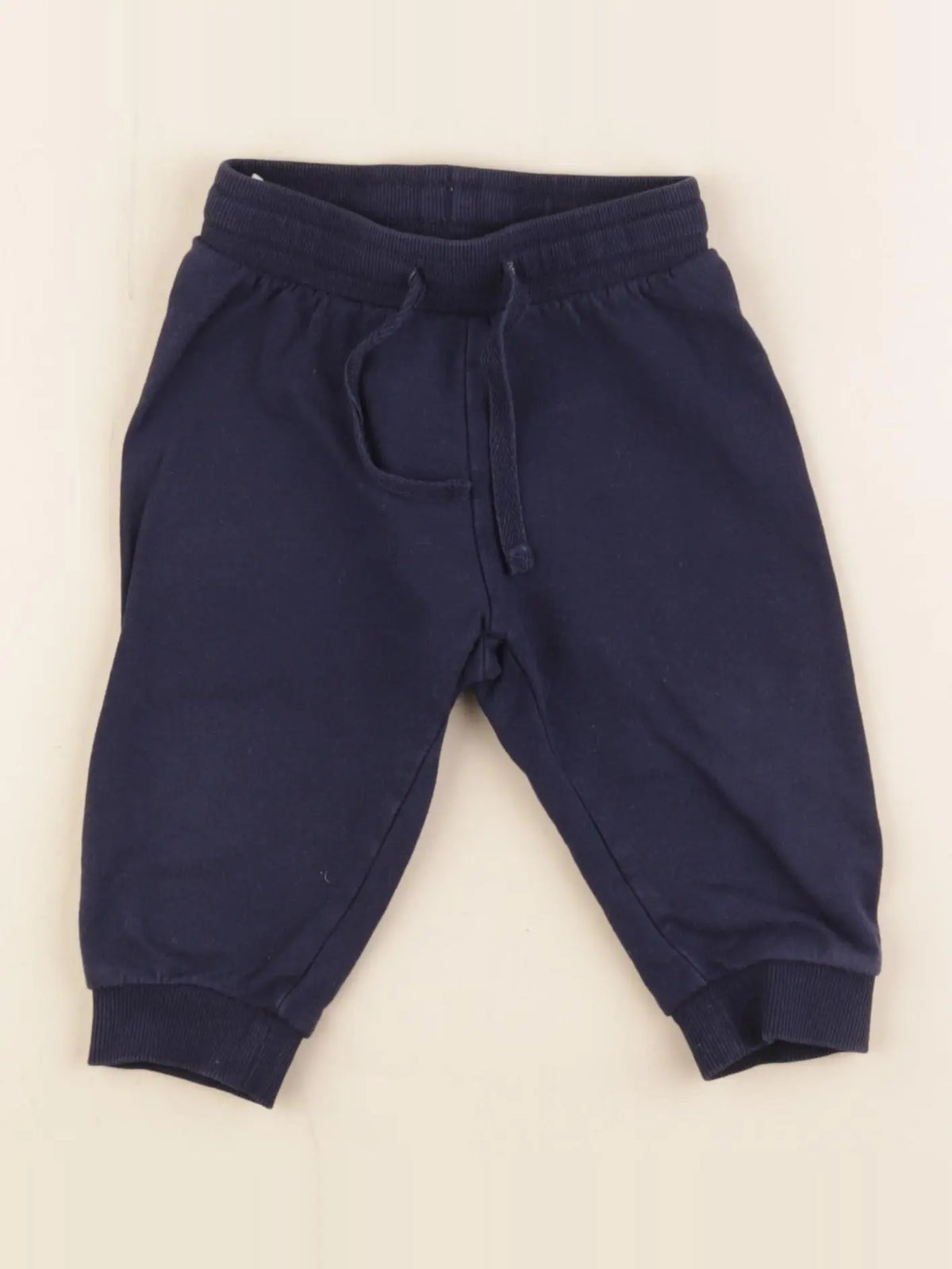 H&M - jogging bleu - 6/9 mois