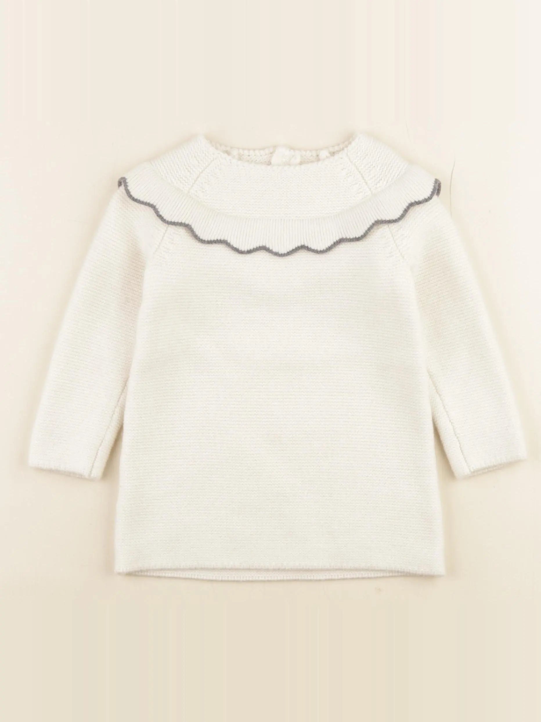 Jacadi - robe beige - 12 mois