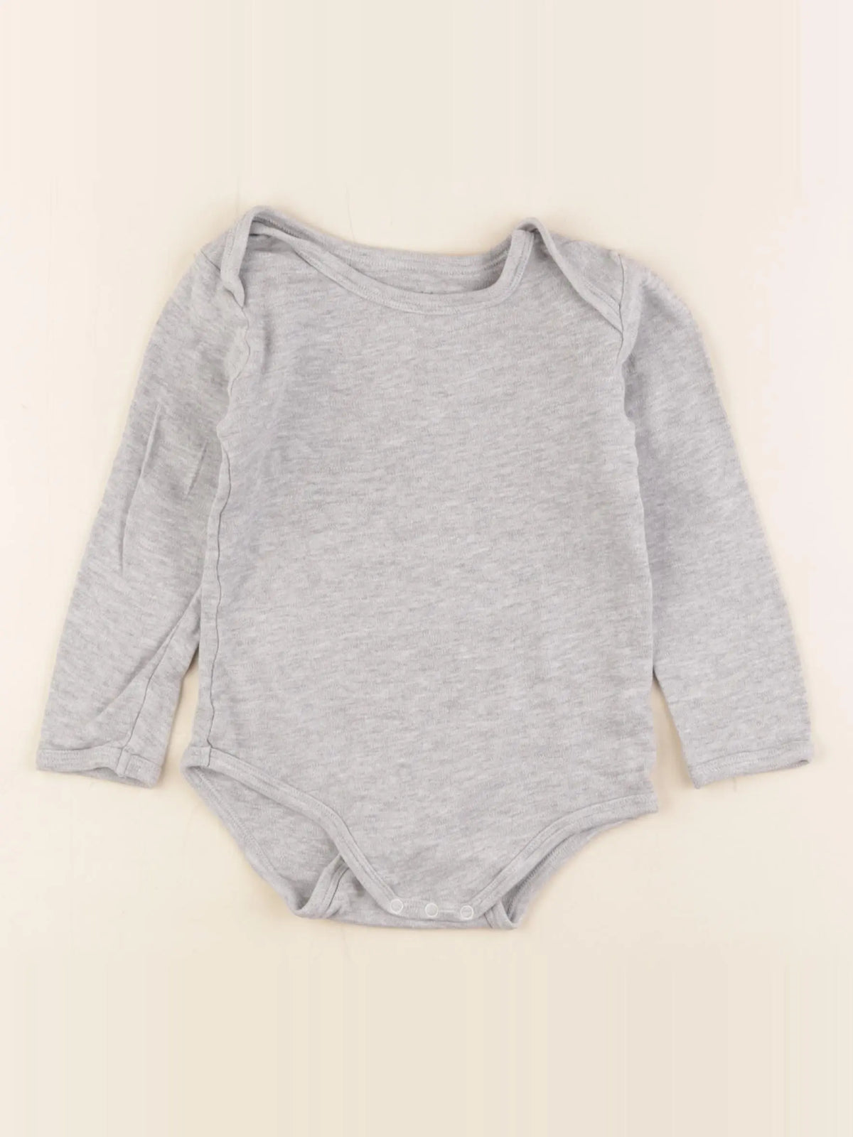 Vertbaudet - body gris - 36 mois