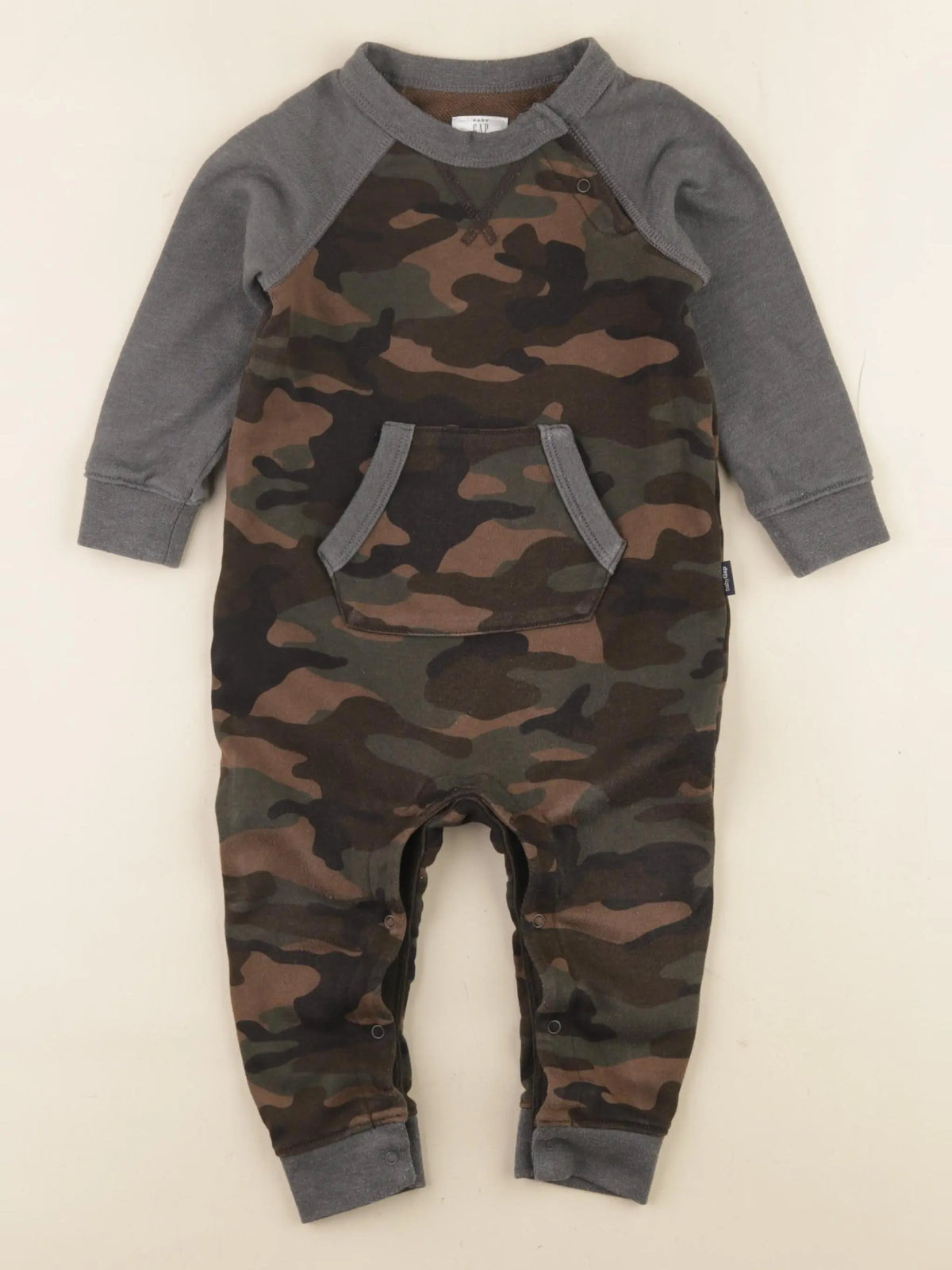 GAP - combinaison gris, vert - 12/18 mois