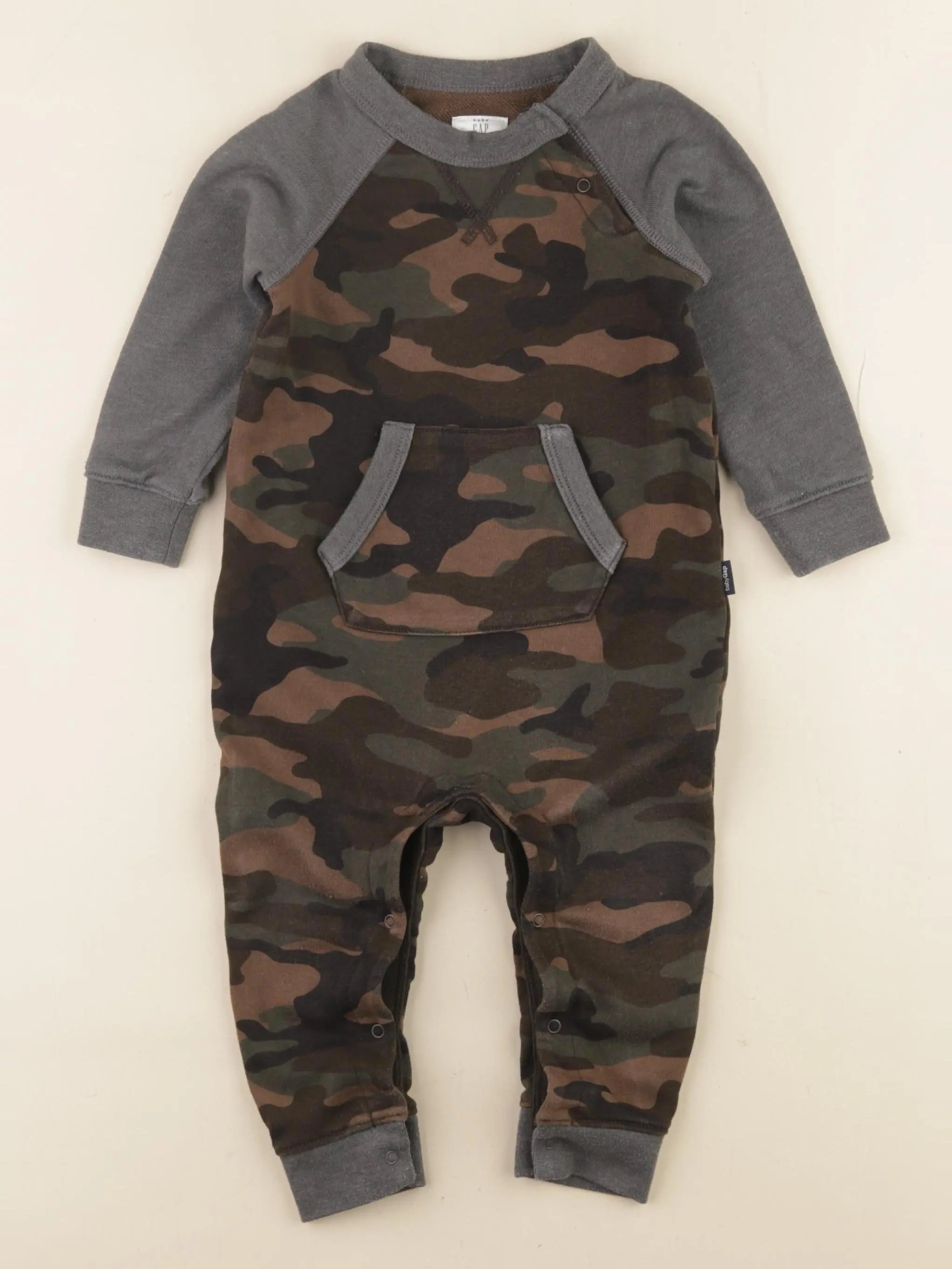 GAP - combinaison gris, vert - 12/18 mois