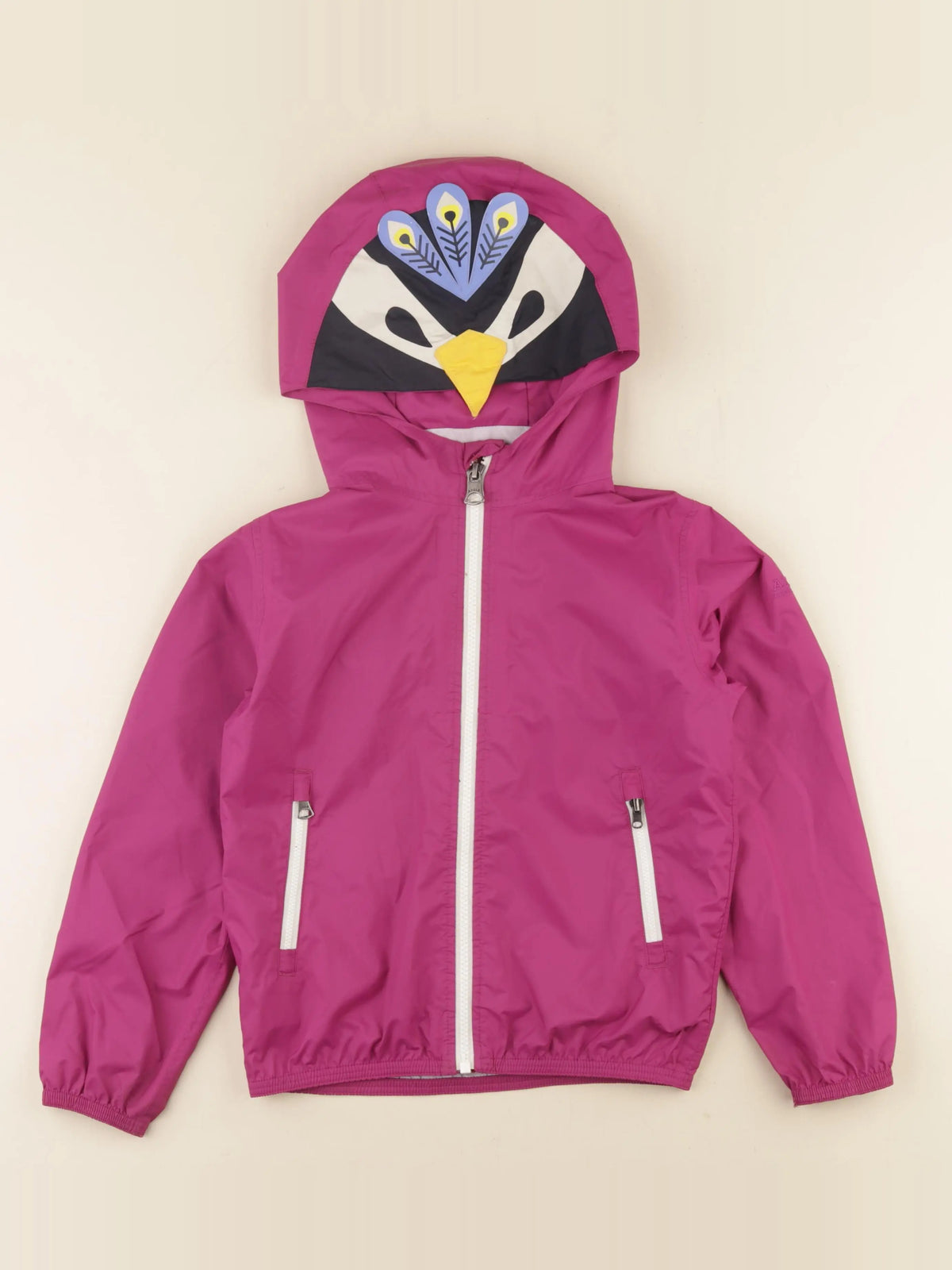 Aigle - coupe-vent rose - 8 ans