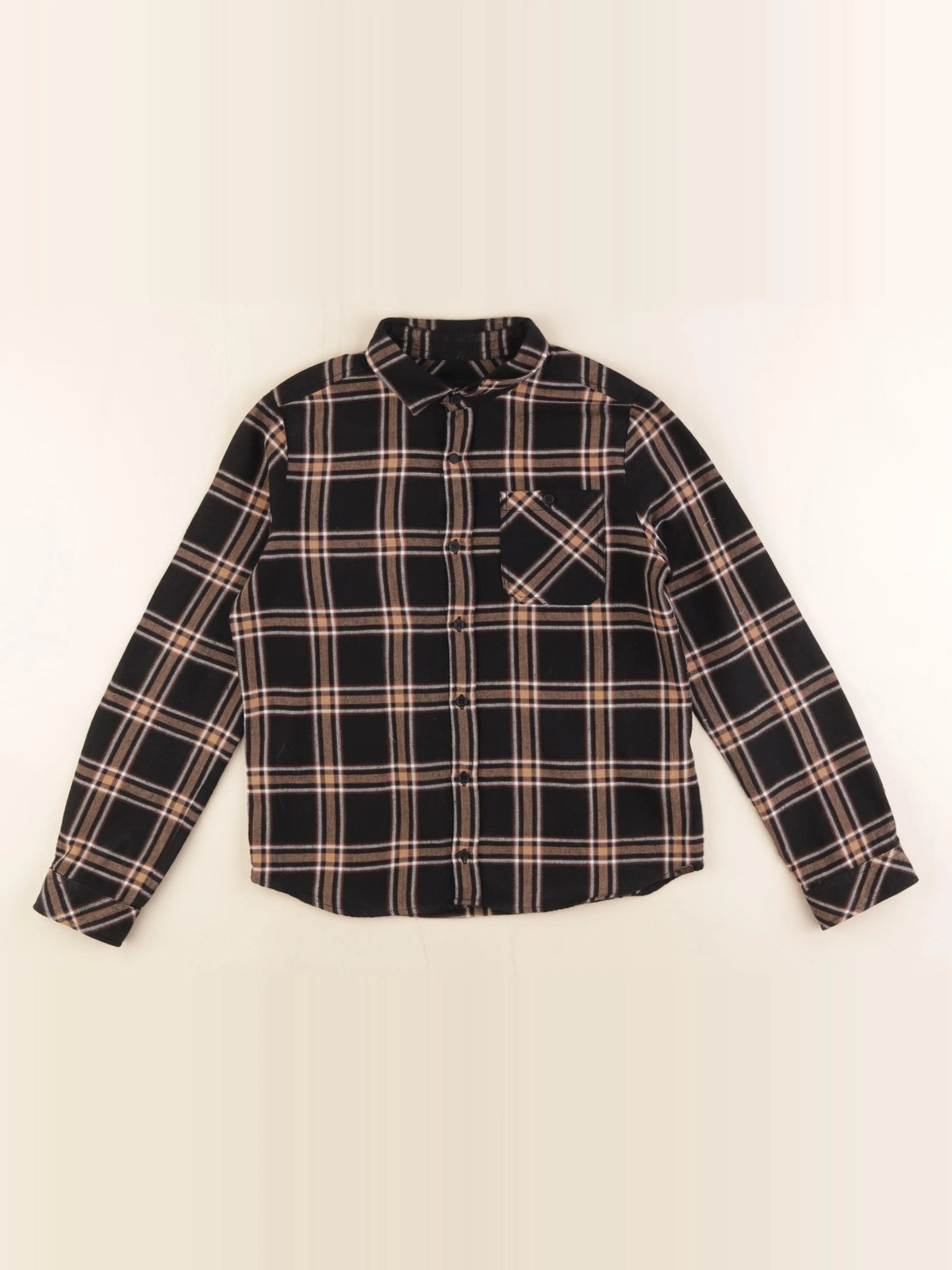 IKKS - chemise noir - 12 ans