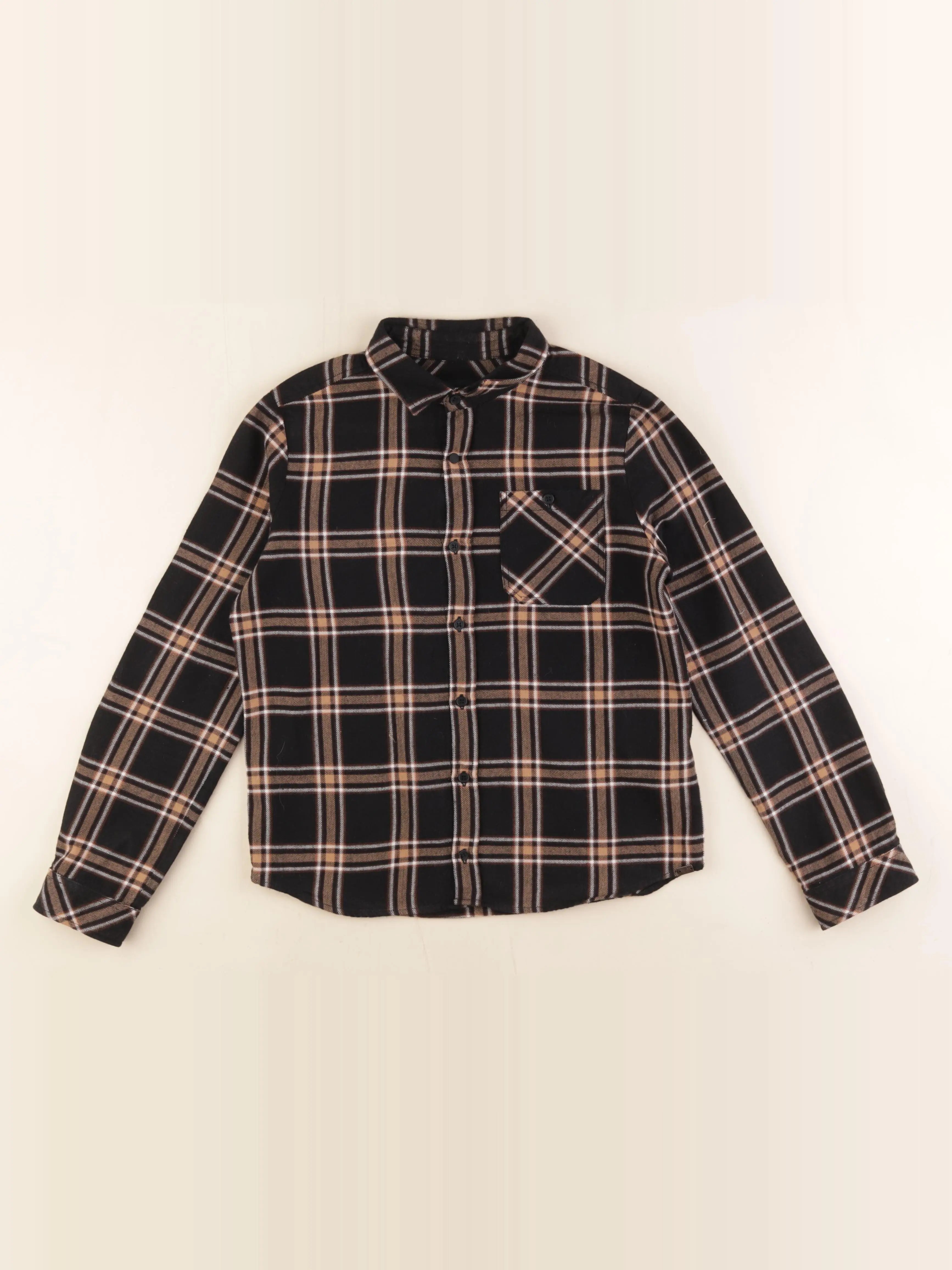 IKKS - chemise noir - 12 ans
