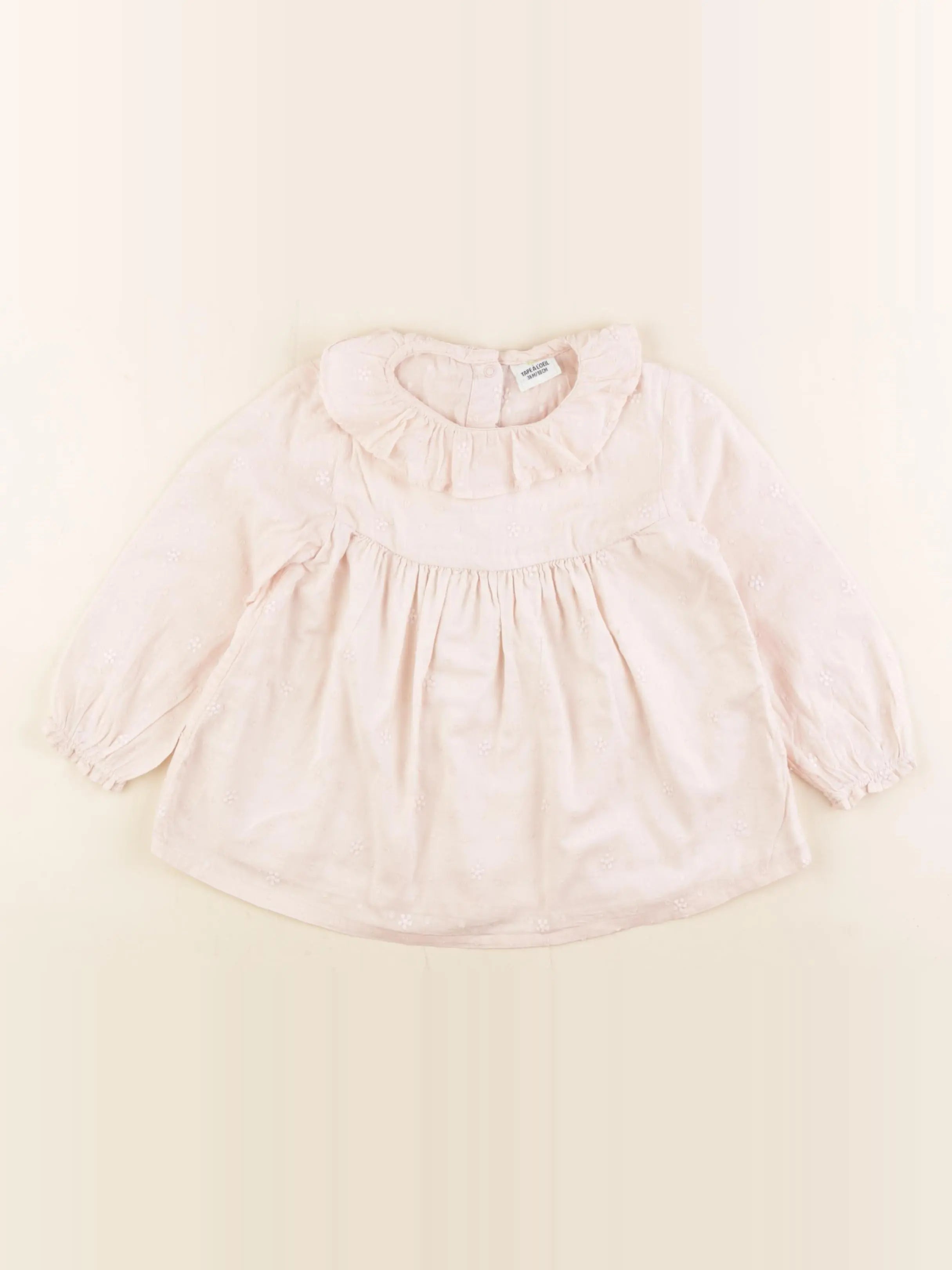 Tape à l'oeil - blouse beige - 36 mois