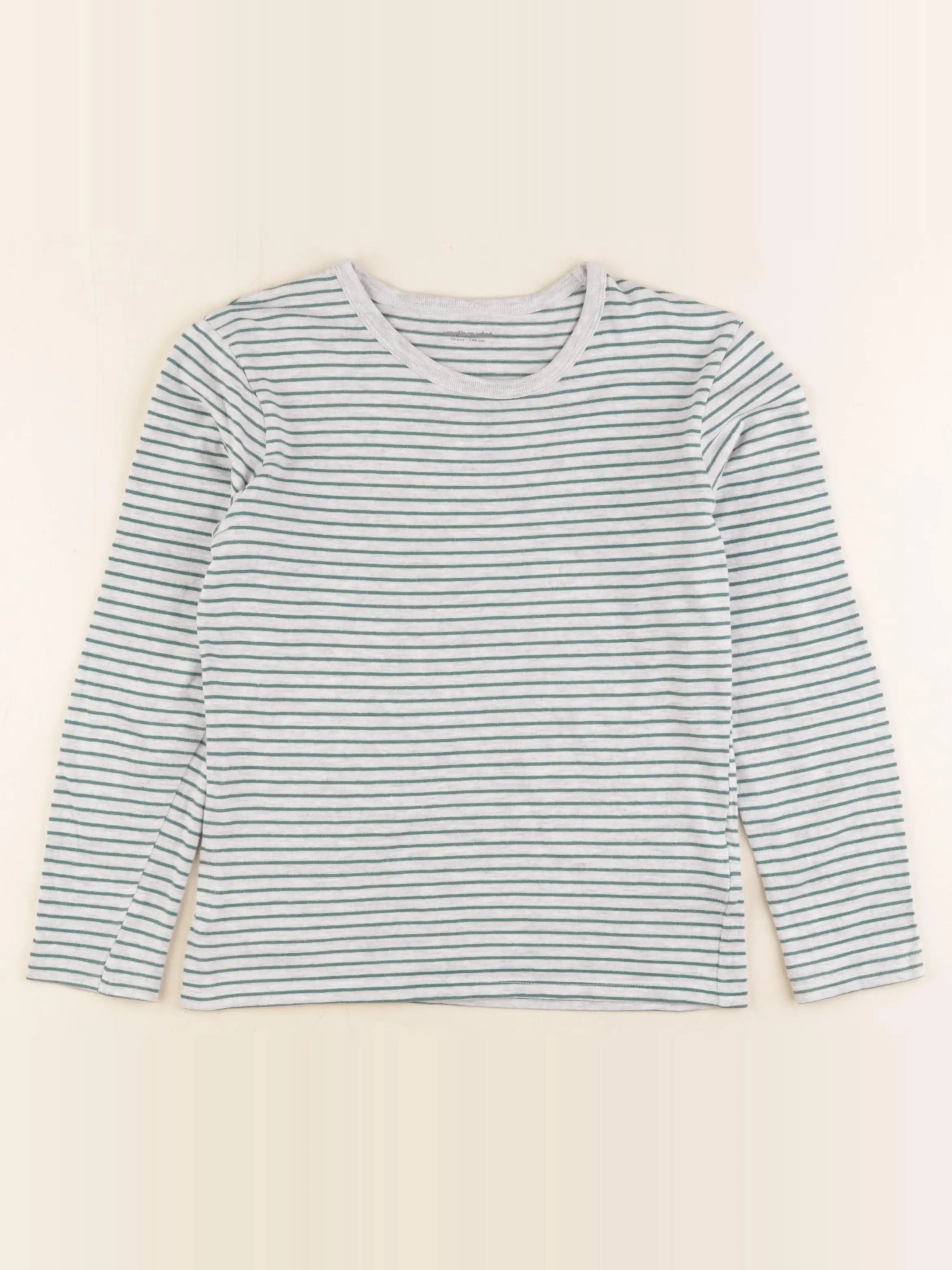 Vertbaudet - maillot de corps gris - 10 ans