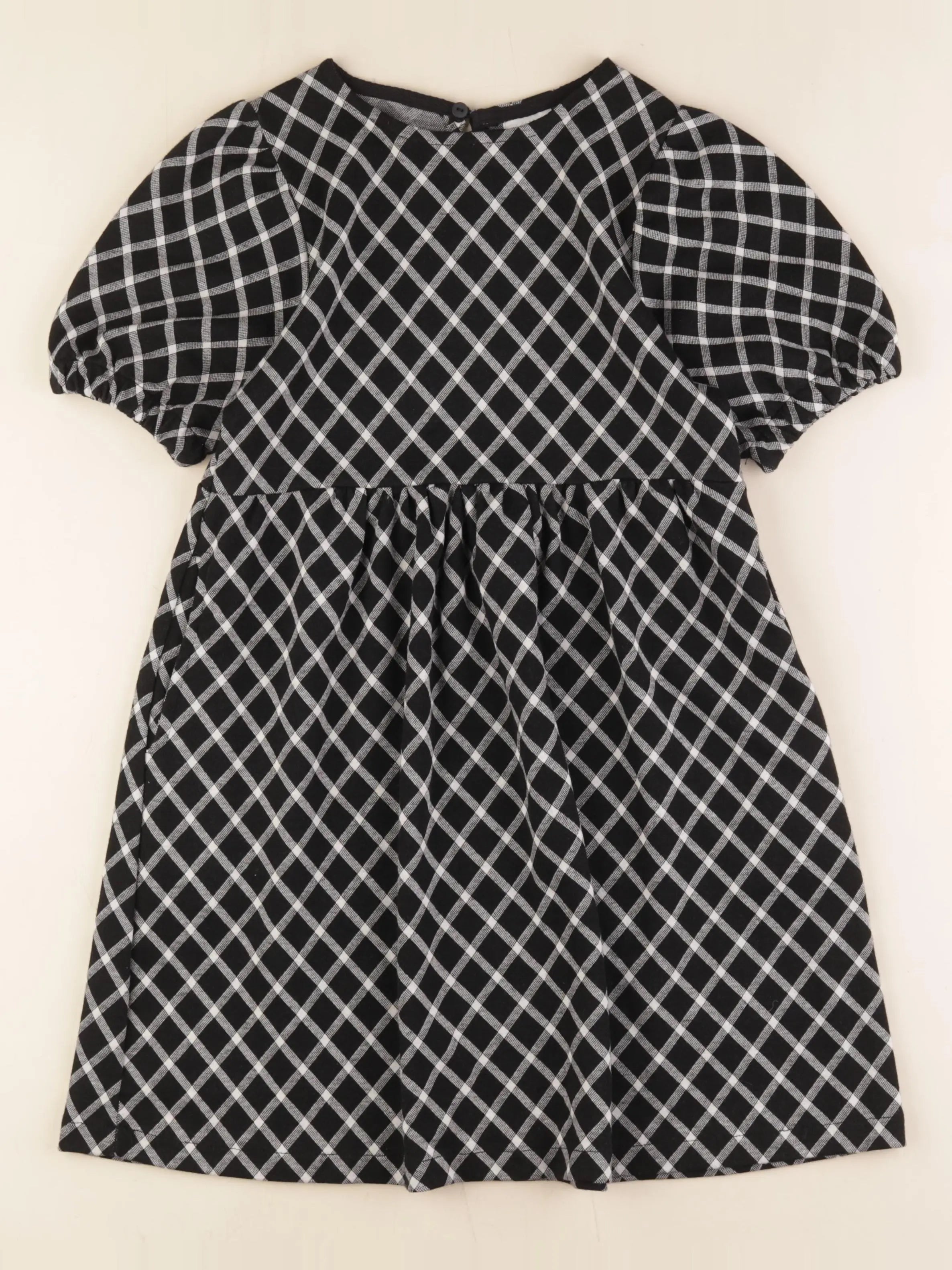 Zara - robe noir, blanc - 9 ans