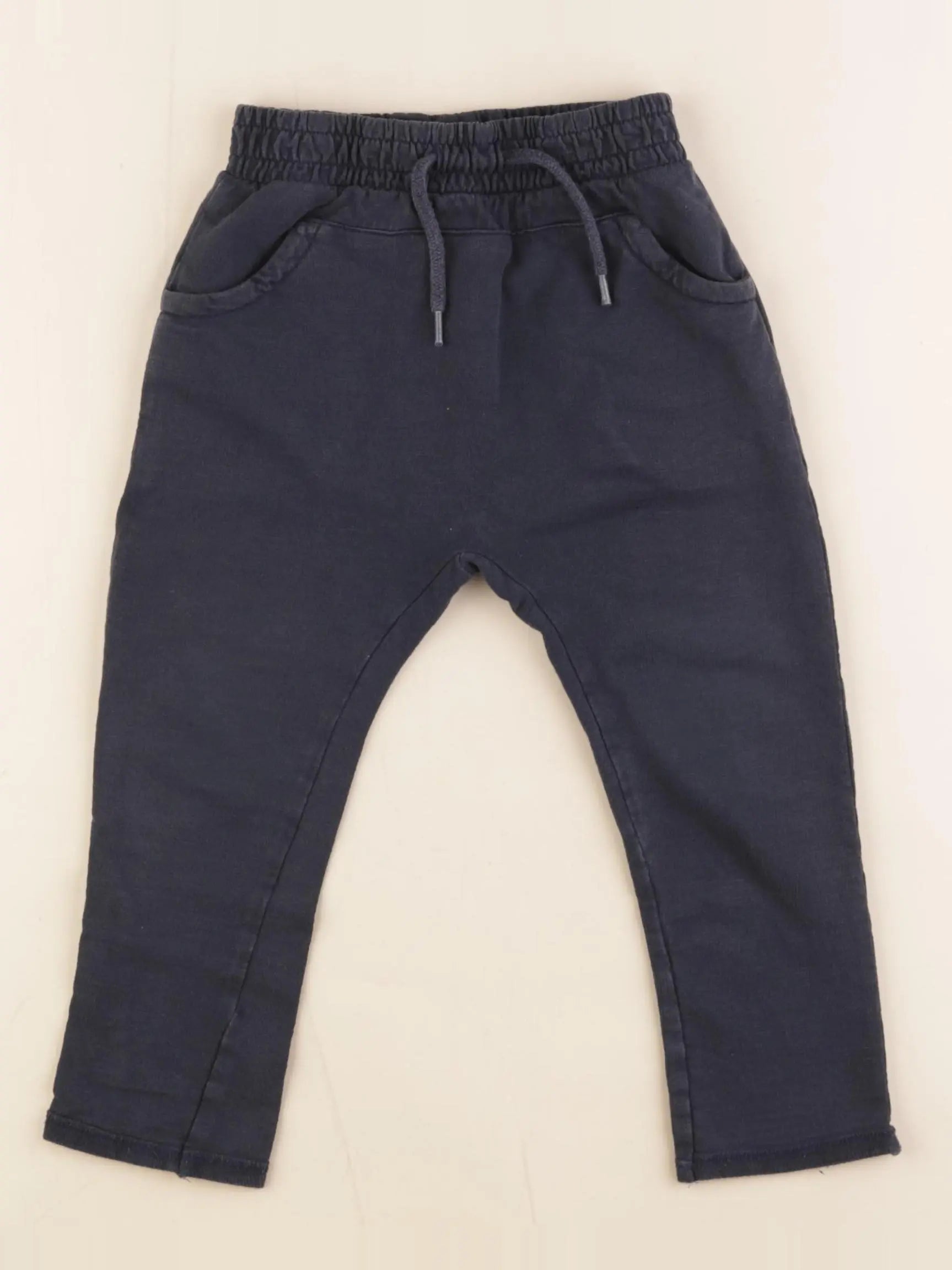 Vertbaudet - sarouel bleu - 24 mois