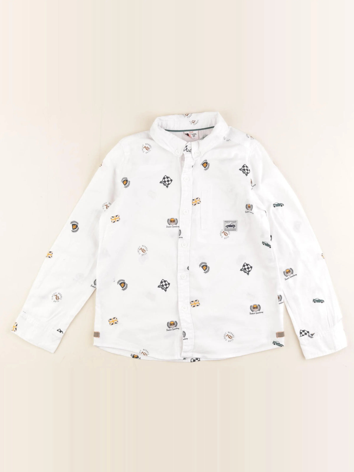 Tape à l'oeil - chemise blanc - 6 ans
