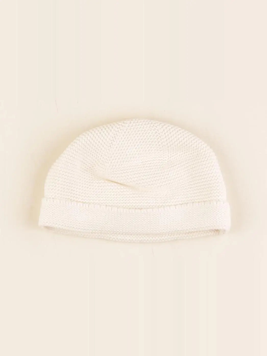 Petit Bateau - bonnet beige - 6/12 mois