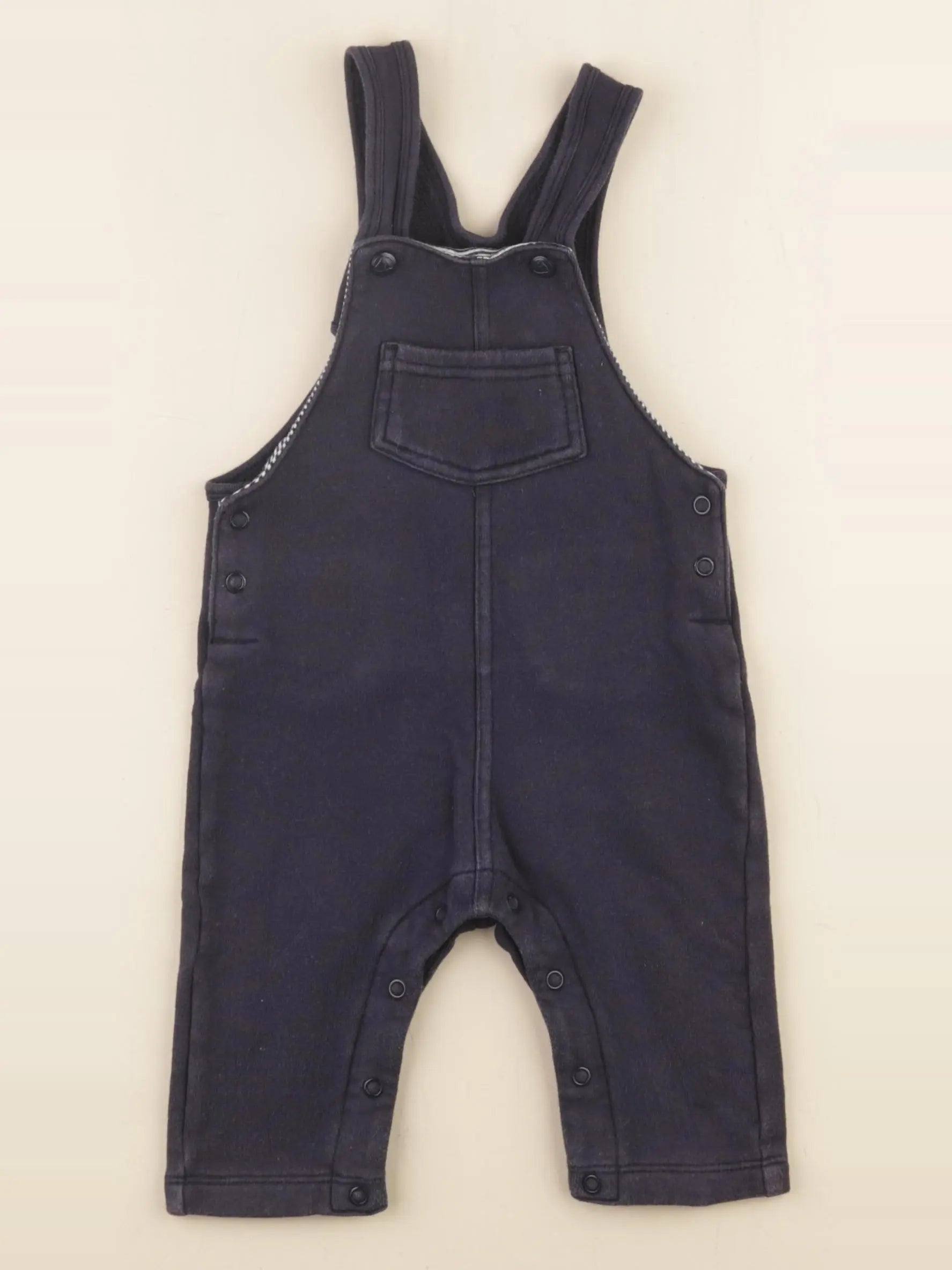 Petit Bateau - combinaison bleu - 6 mois